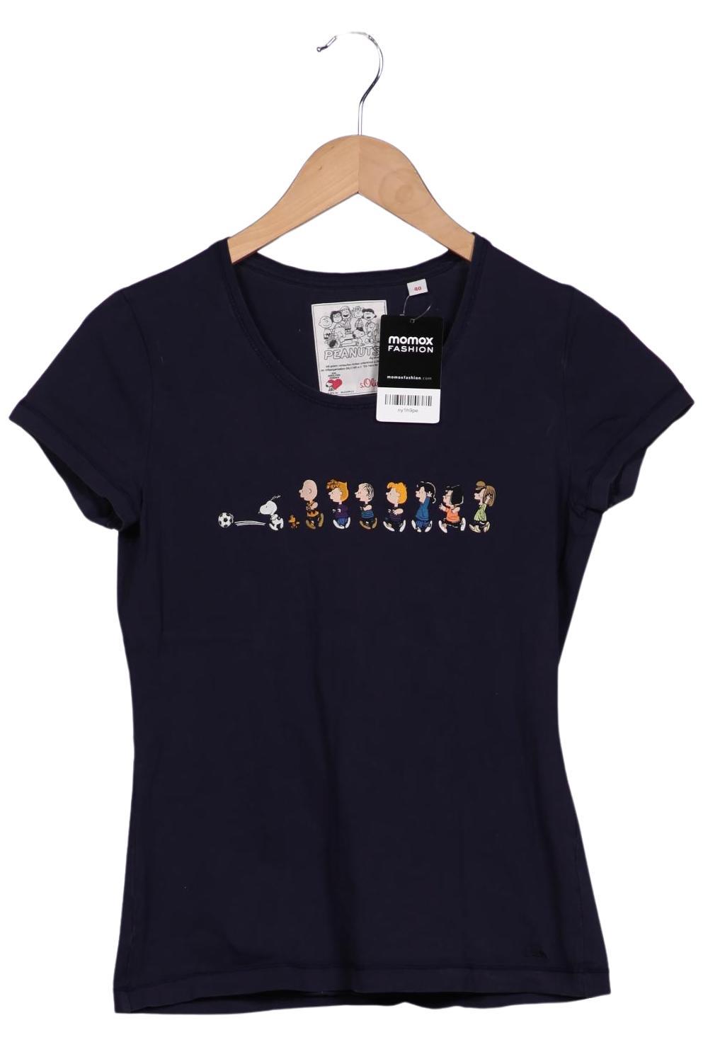 

s.Oliver Damen T-Shirt, marineblau, Gr. 40