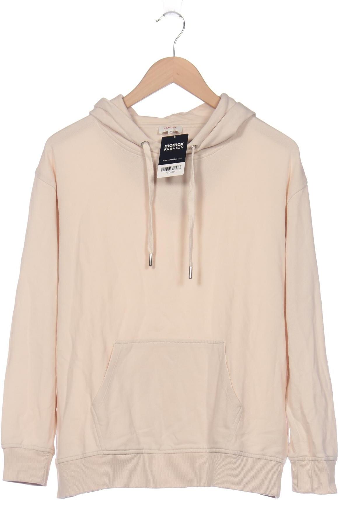 

s.Oliver Damen Kapuzenpullover, beige, Gr. 36