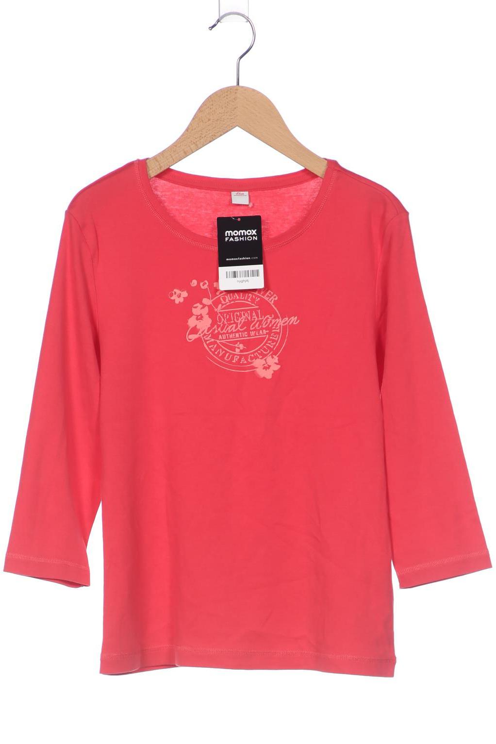 

s.Oliver Damen Langarmshirt, pink, Gr. 38
