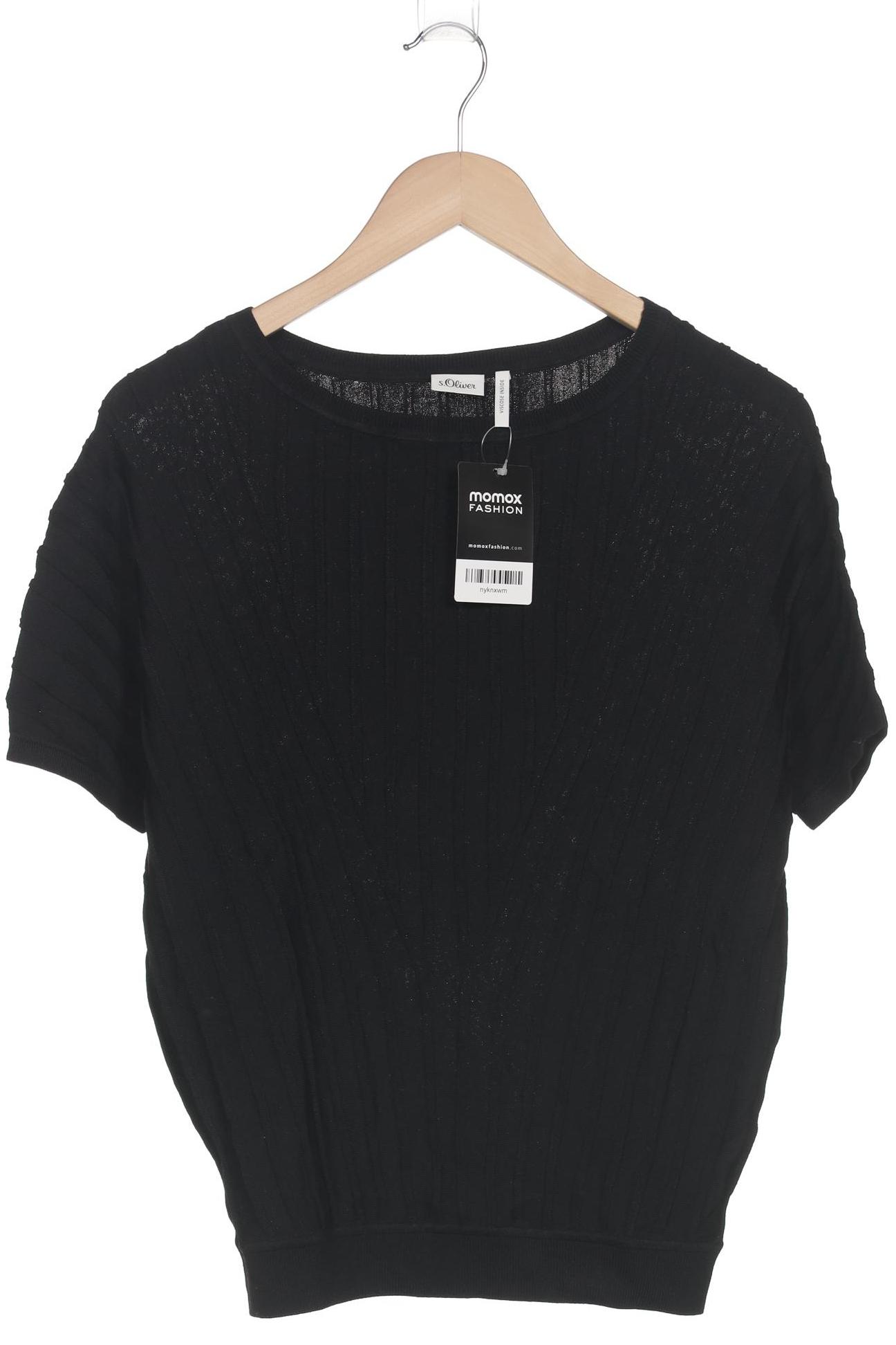 

s.Oliver Damen Pullover, schwarz, Gr. 36