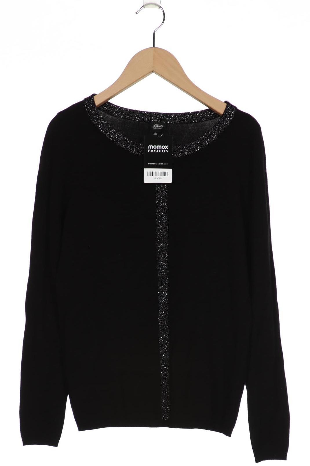 

s.Oliver Damen Pullover, schwarz, Gr. 36