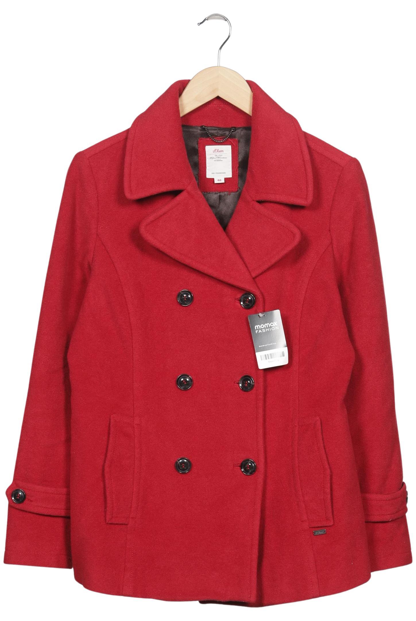 

s.Oliver Damen Jacke, rot, Gr. 40