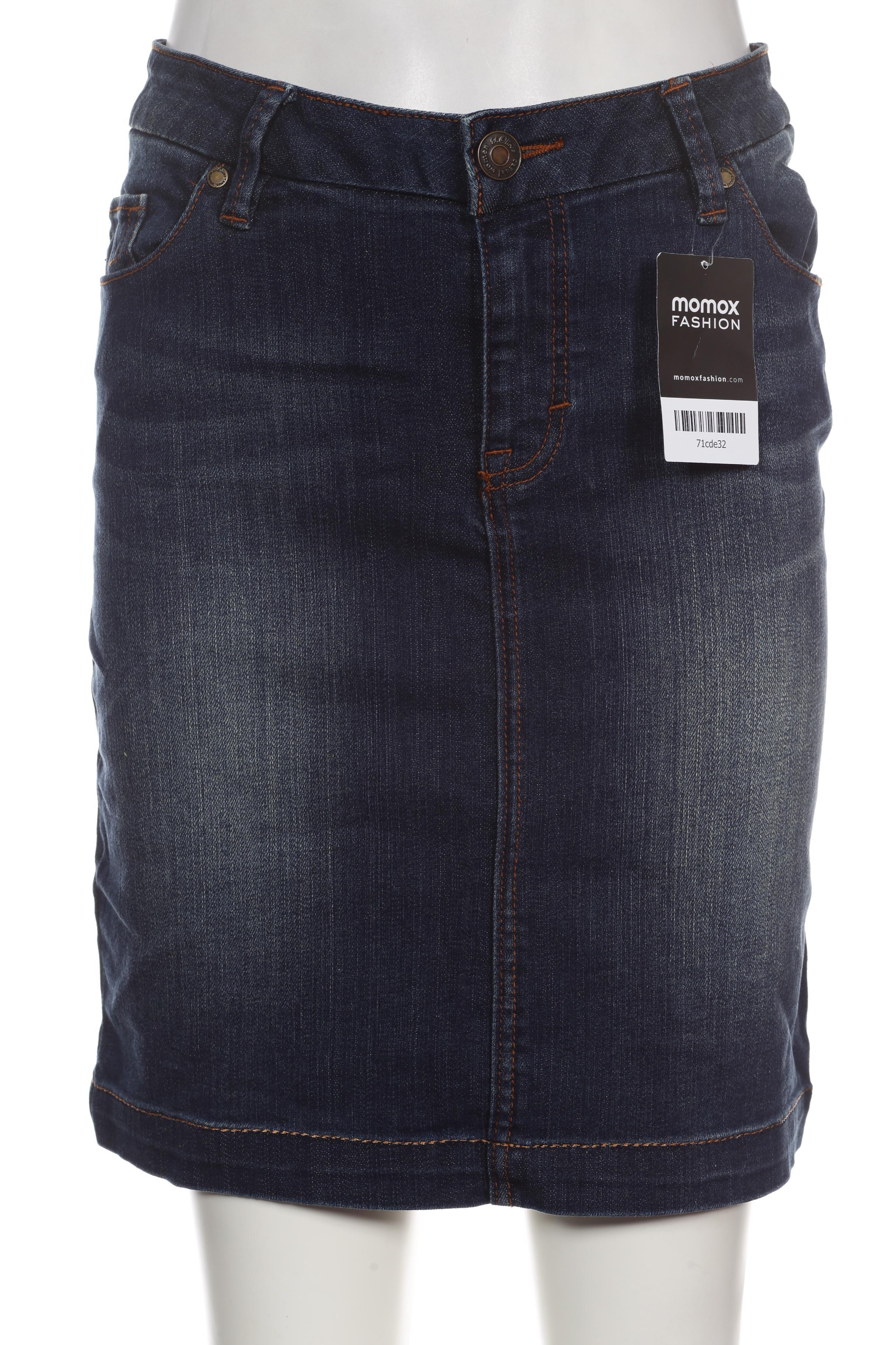

s.Oliver Damen Rock, blau, Gr. 26