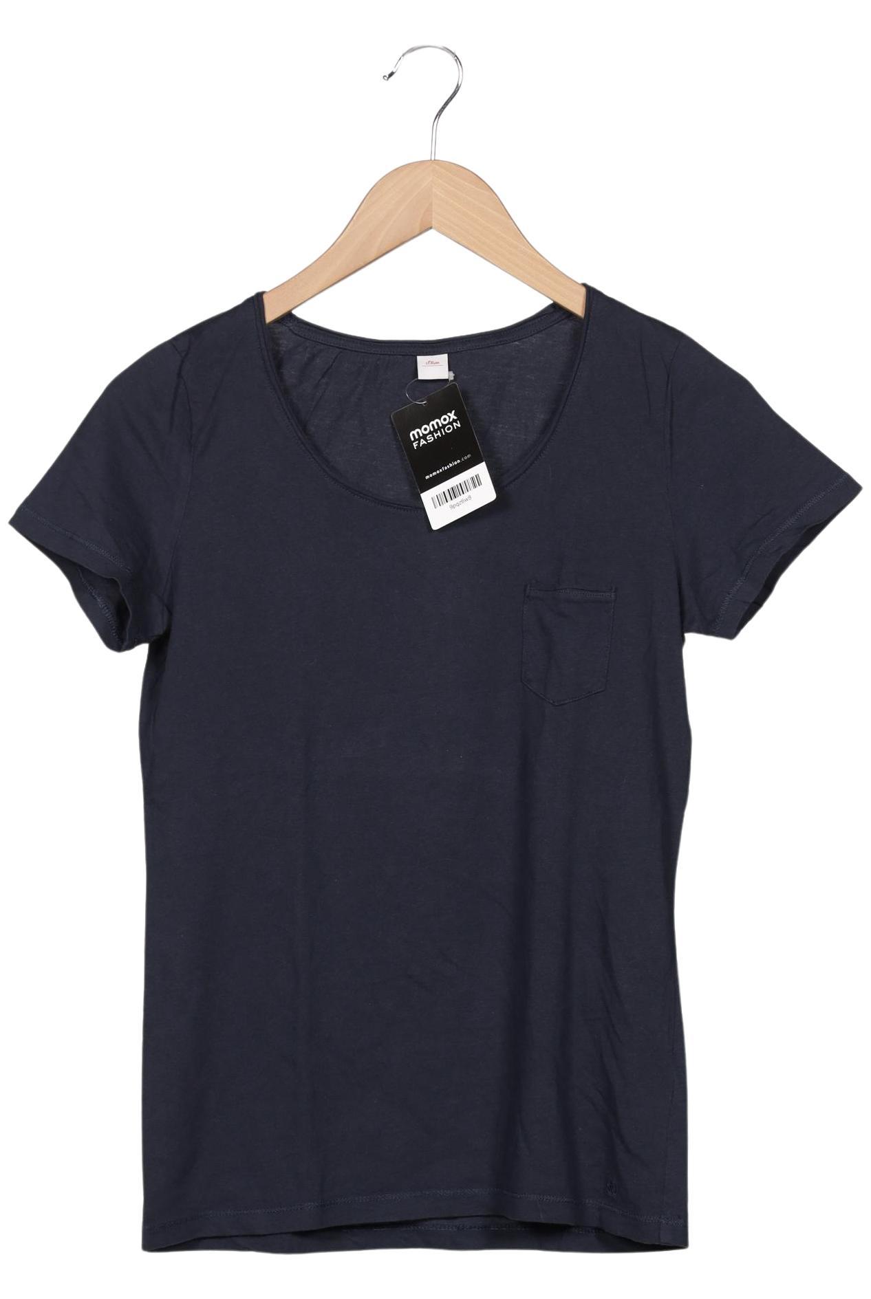 

s.Oliver Damen T-Shirt, marineblau, Gr. 36
