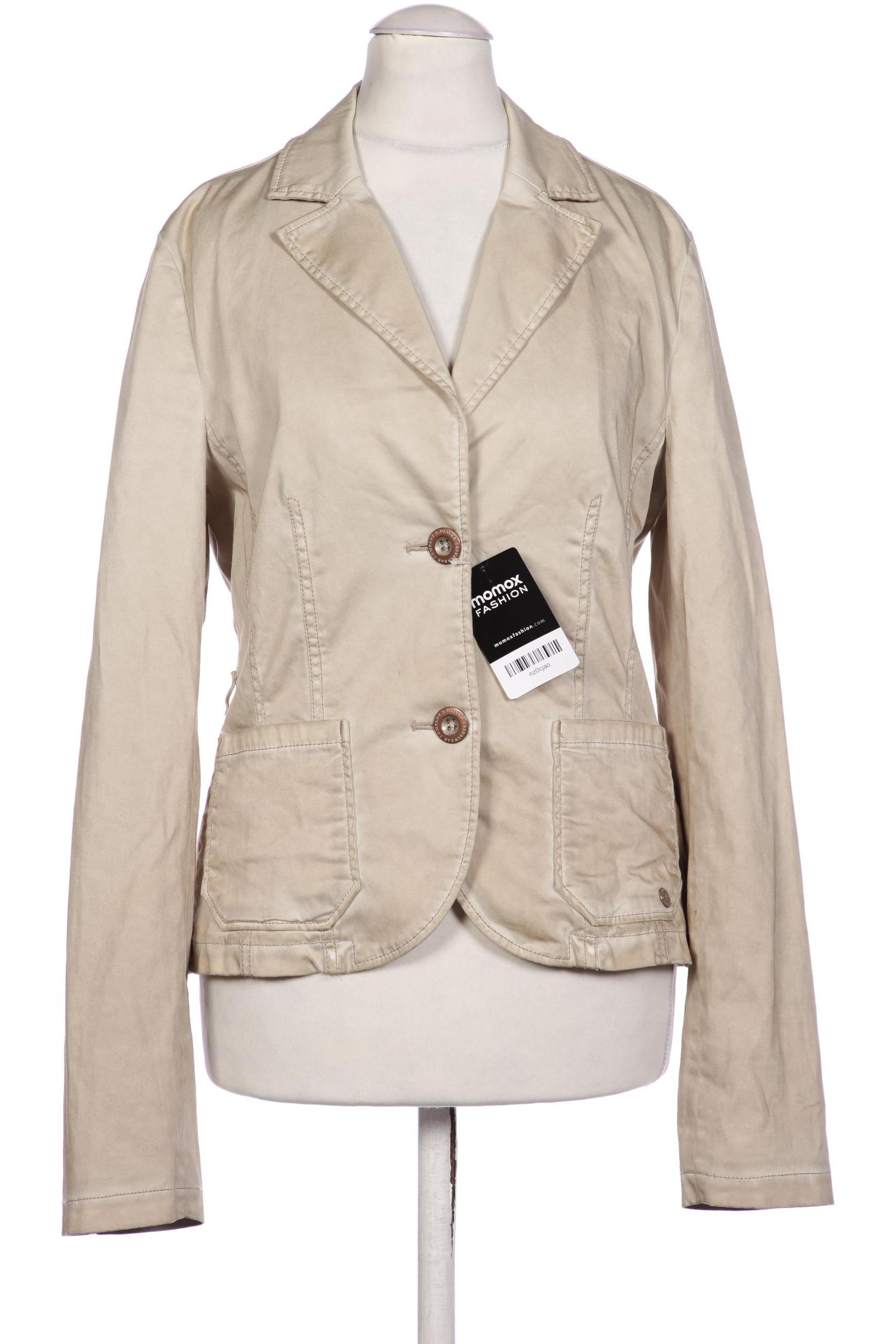 

s.Oliver Damen Blazer, beige, Gr. 34