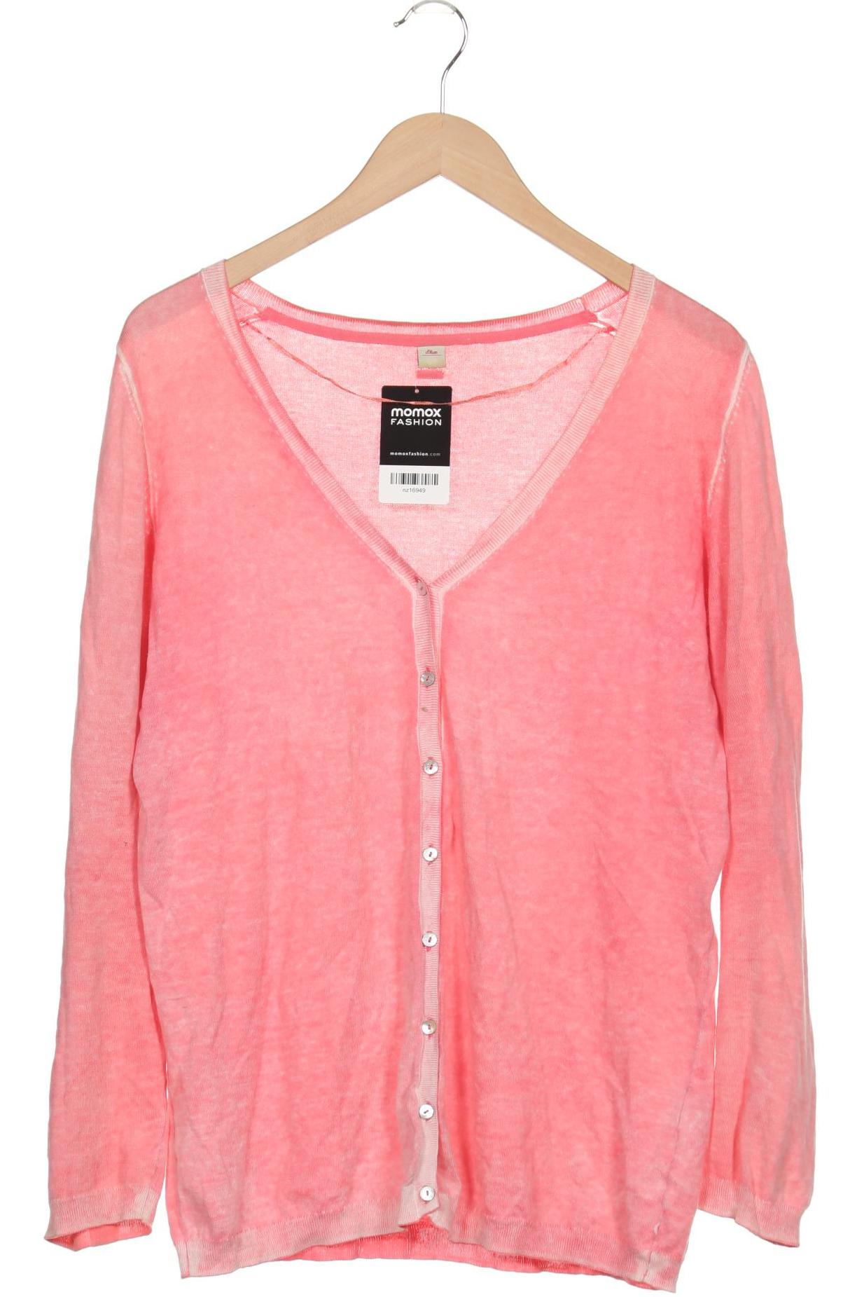 

s.Oliver Damen Strickjacke, pink, Gr. 44