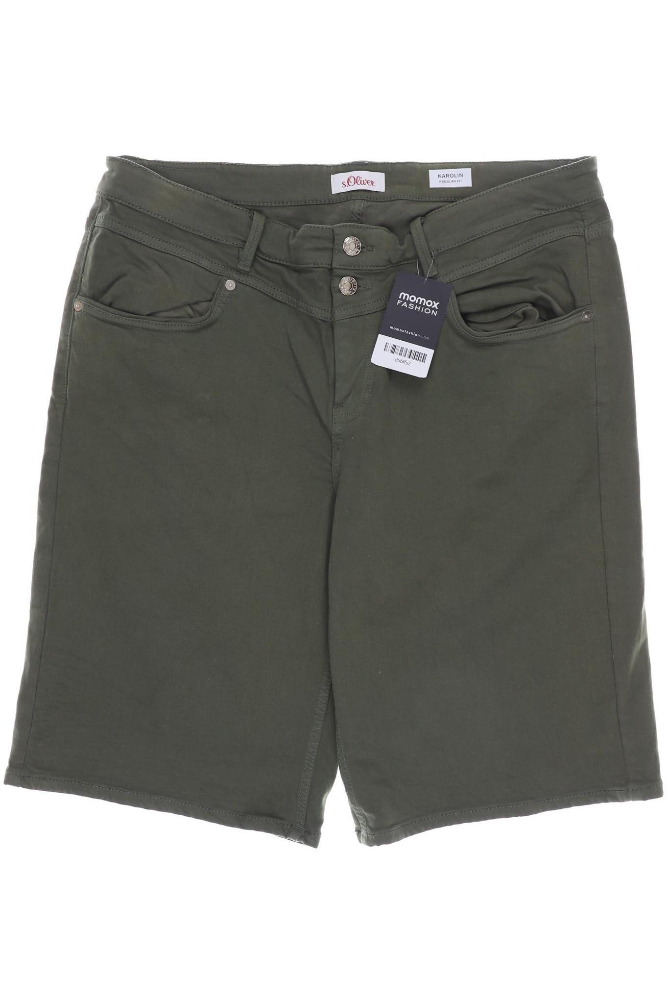 

s.Oliver Damen Shorts, grün, Gr. 42