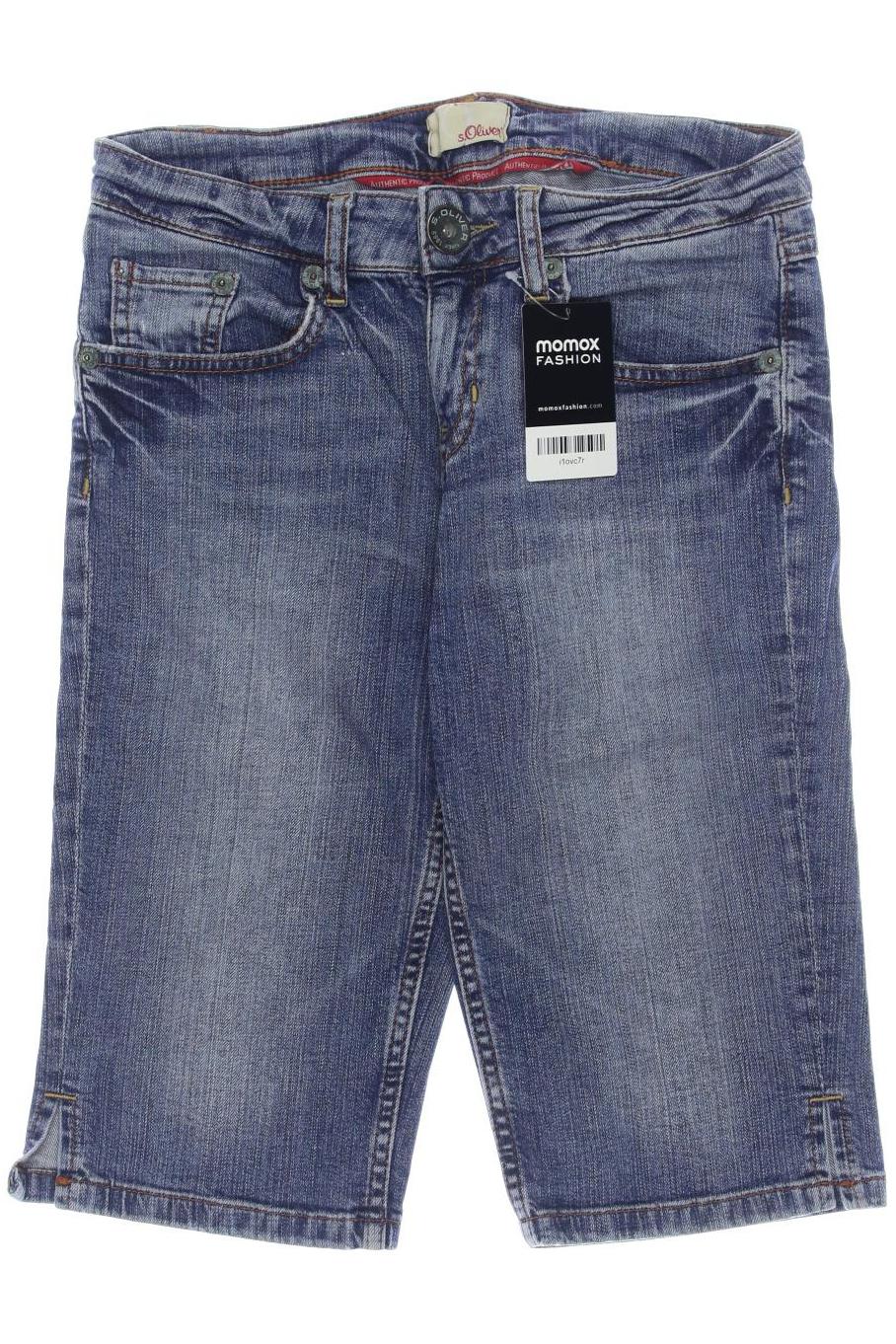 

s.Oliver Damen Shorts, blau, Gr. 28