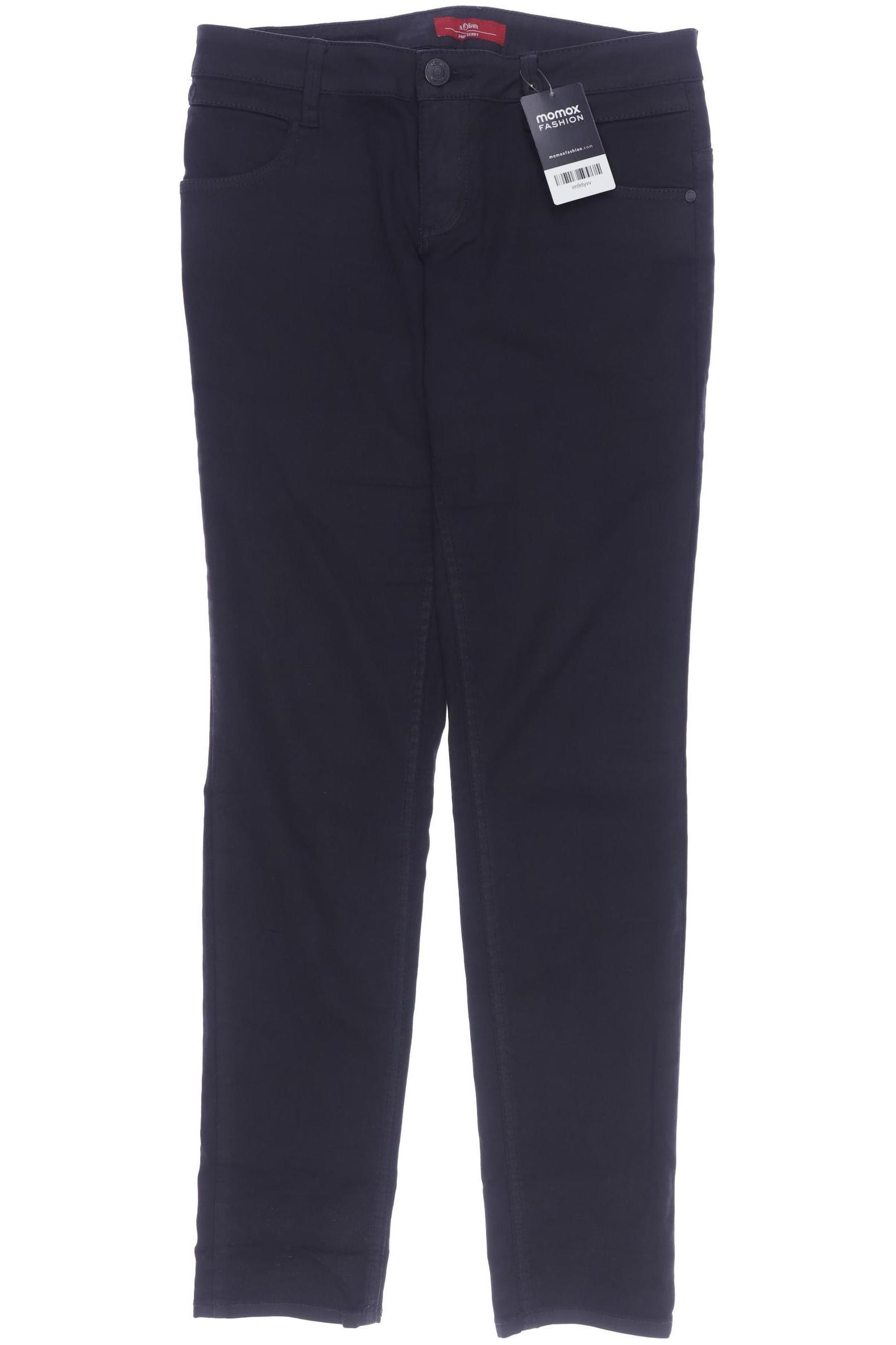 

s.Oliver Damen Stoffhose, schwarz