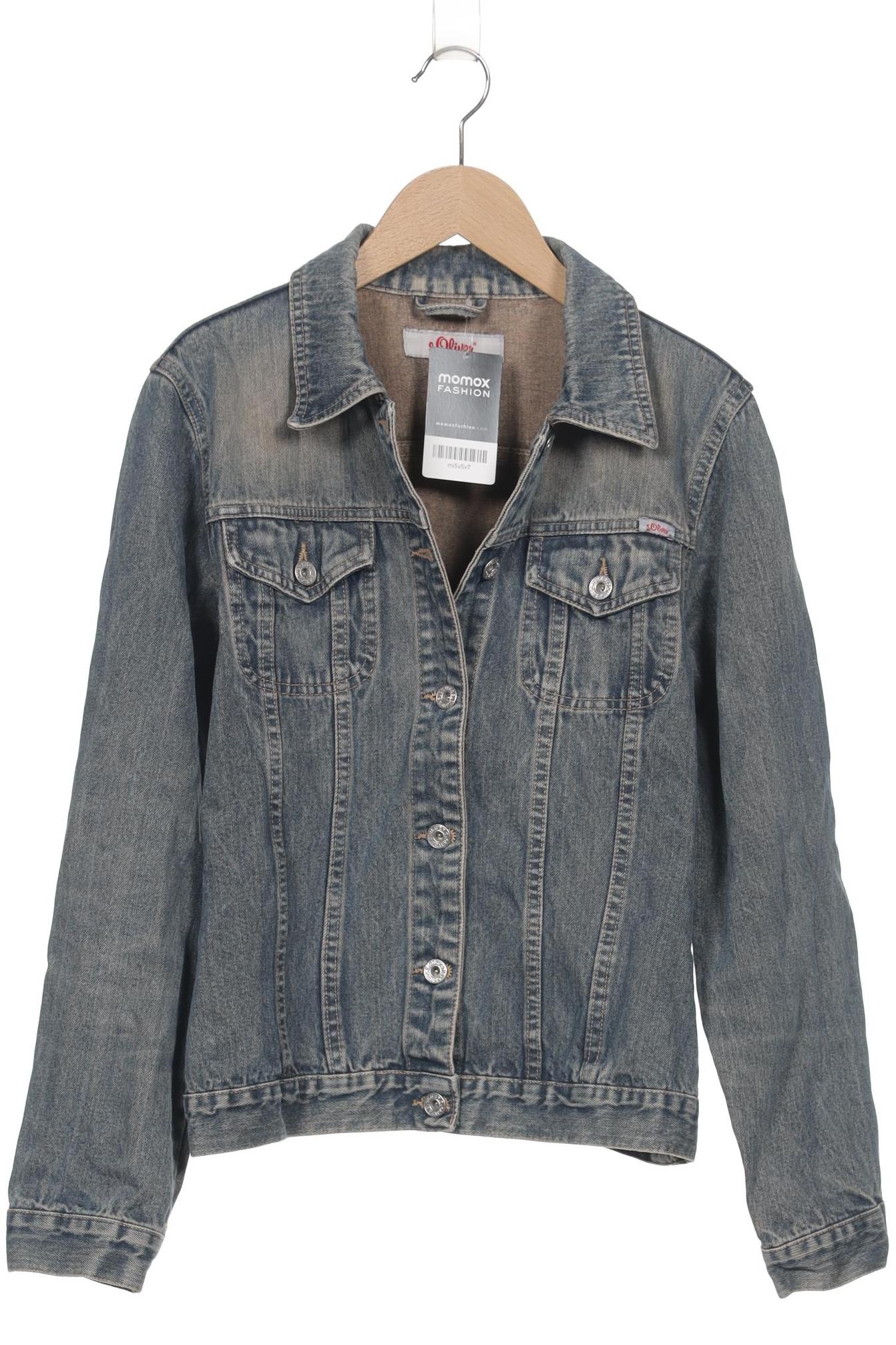

s.Oliver Damen Jacke, blau, Gr. 38