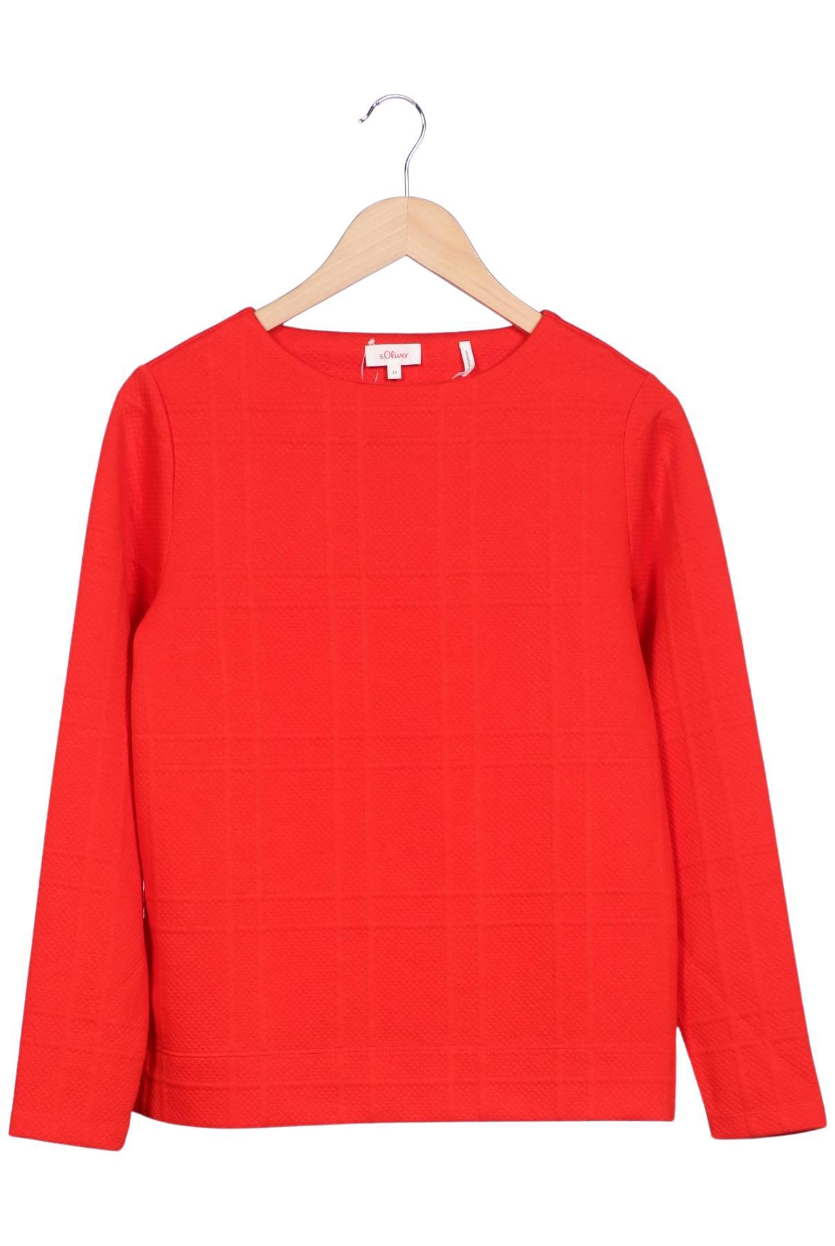 

s.Oliver Damen Sweatshirt, rot, Gr. 34