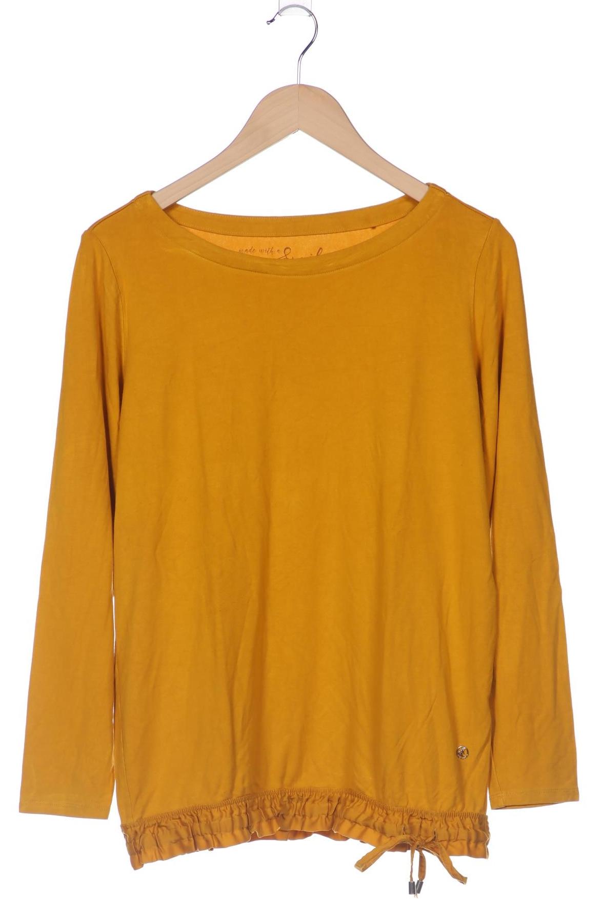 

s.Oliver Damen Langarmshirt, gelb, Gr. 38