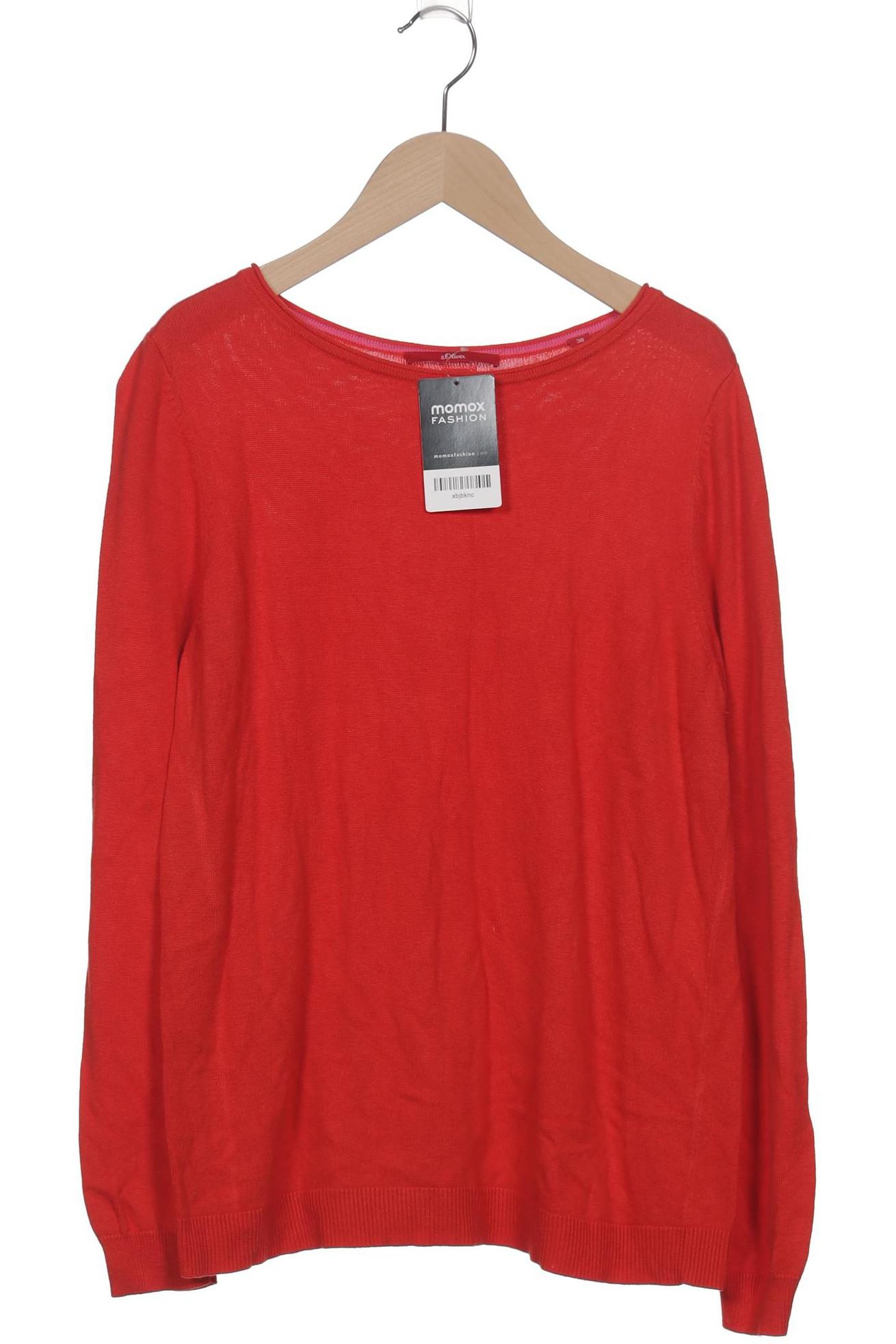 

s.Oliver Damen Pullover, rot, Gr. 38