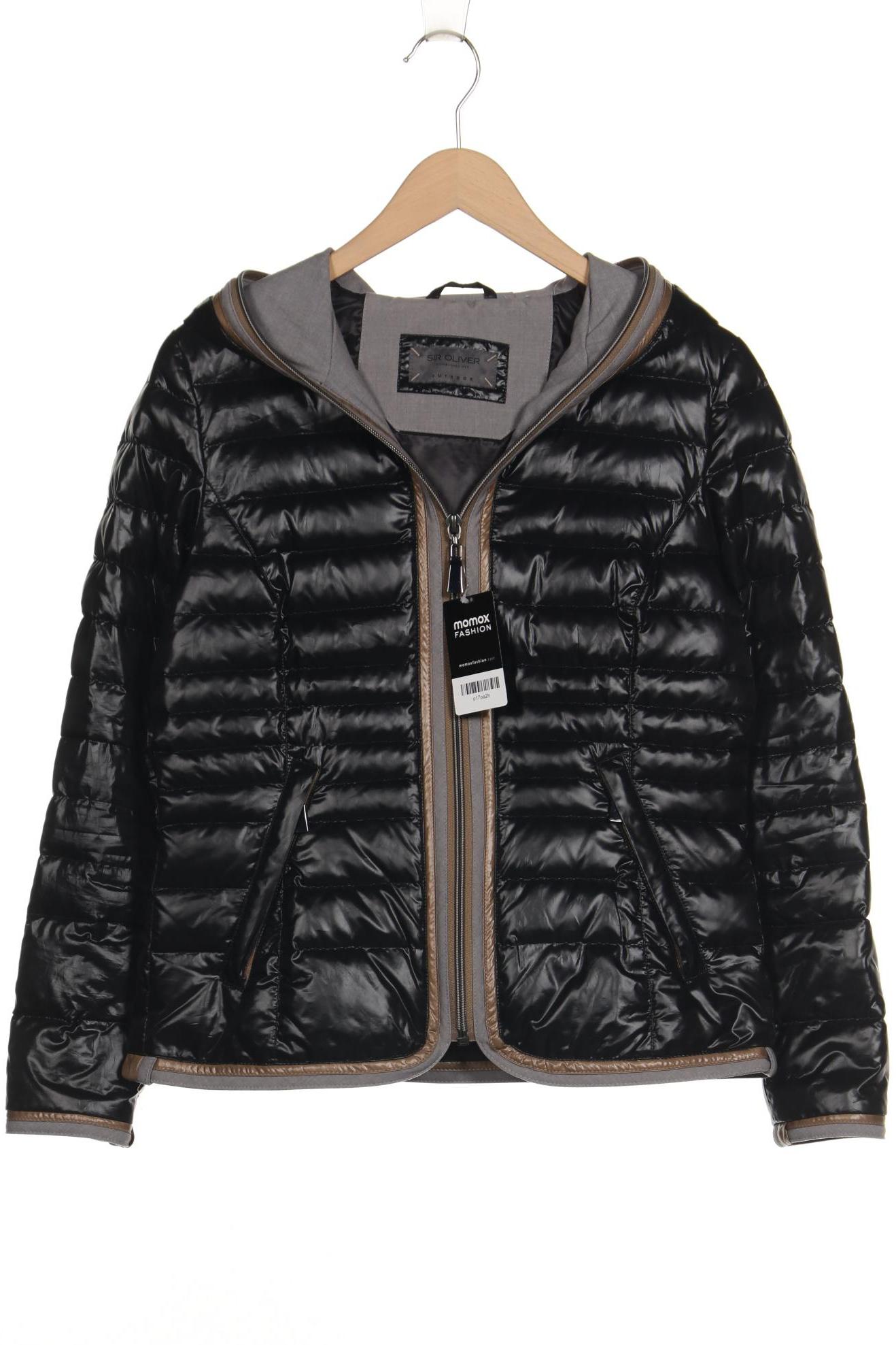 

s.Oliver Damen Jacke, schwarz, Gr. 36