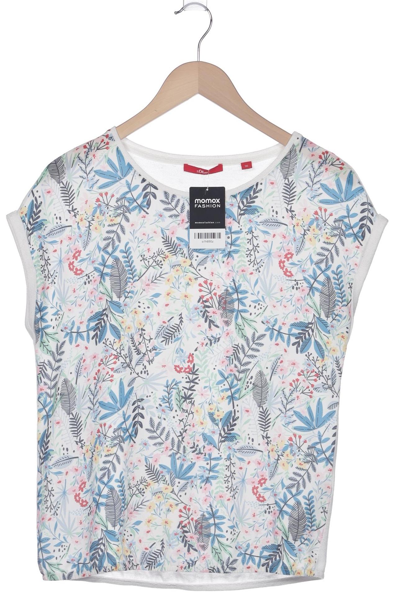 

s.Oliver Damen T-Shirt, blau, Gr. 36