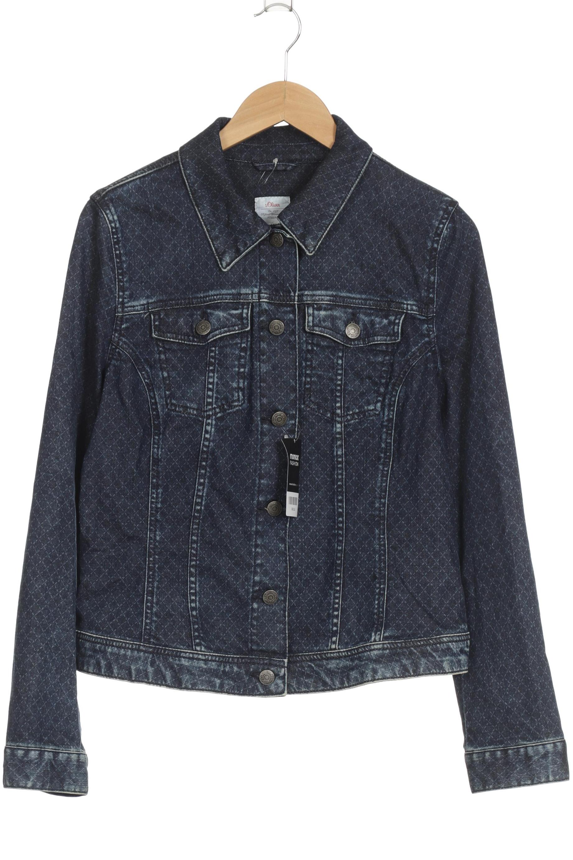 

s.Oliver Damen Jacke, blau, Gr. 42
