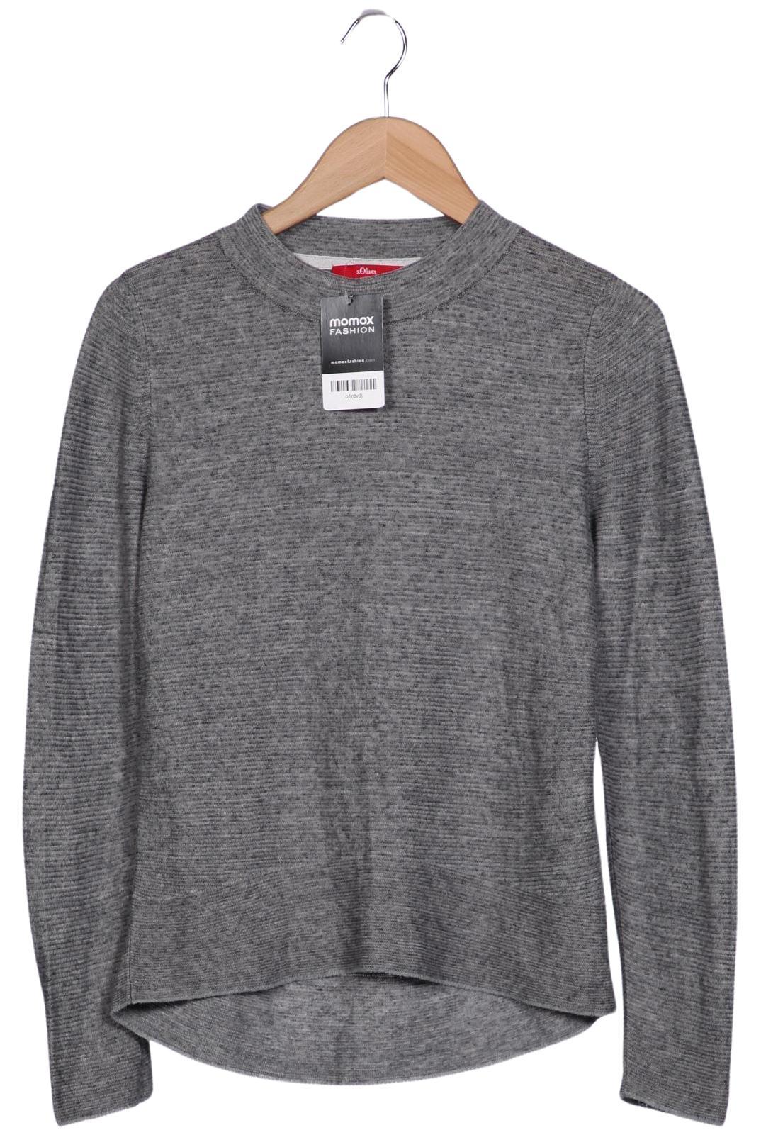 

s.Oliver Damen Pullover, grau, Gr. 38