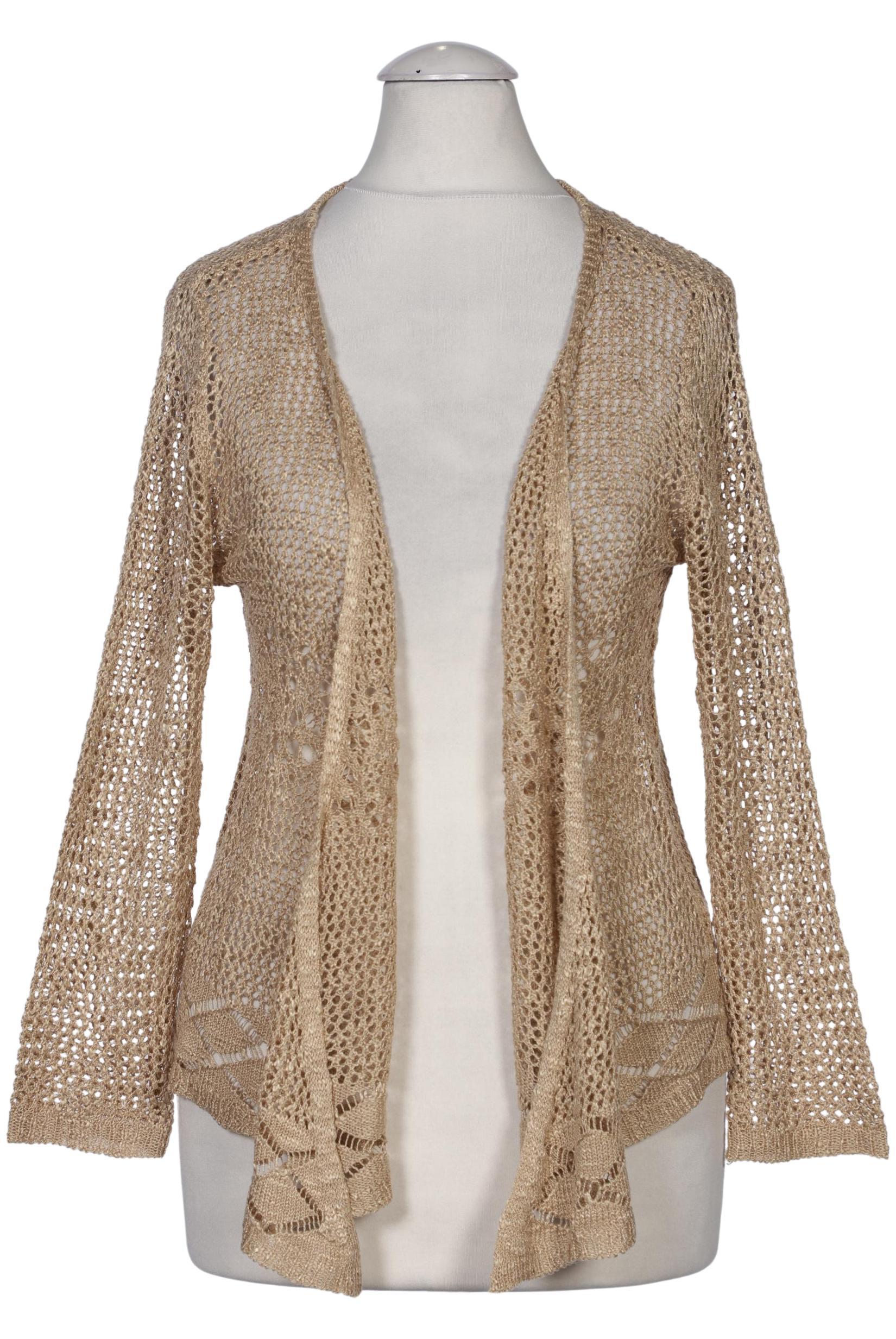 

s.Oliver Damen Strickjacke, beige, Gr. 34