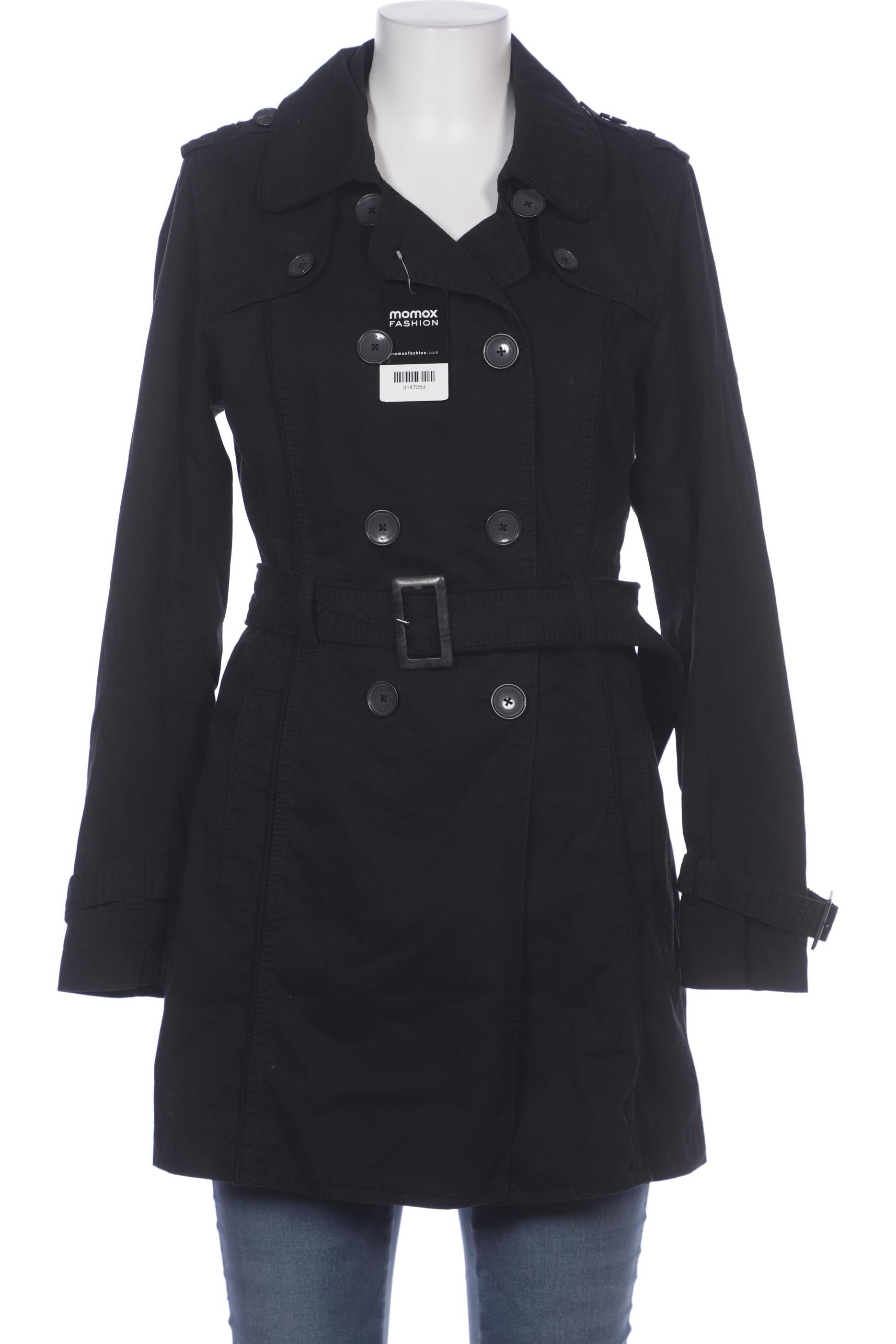 

s.Oliver Damen Mantel, schwarz, Gr. 38