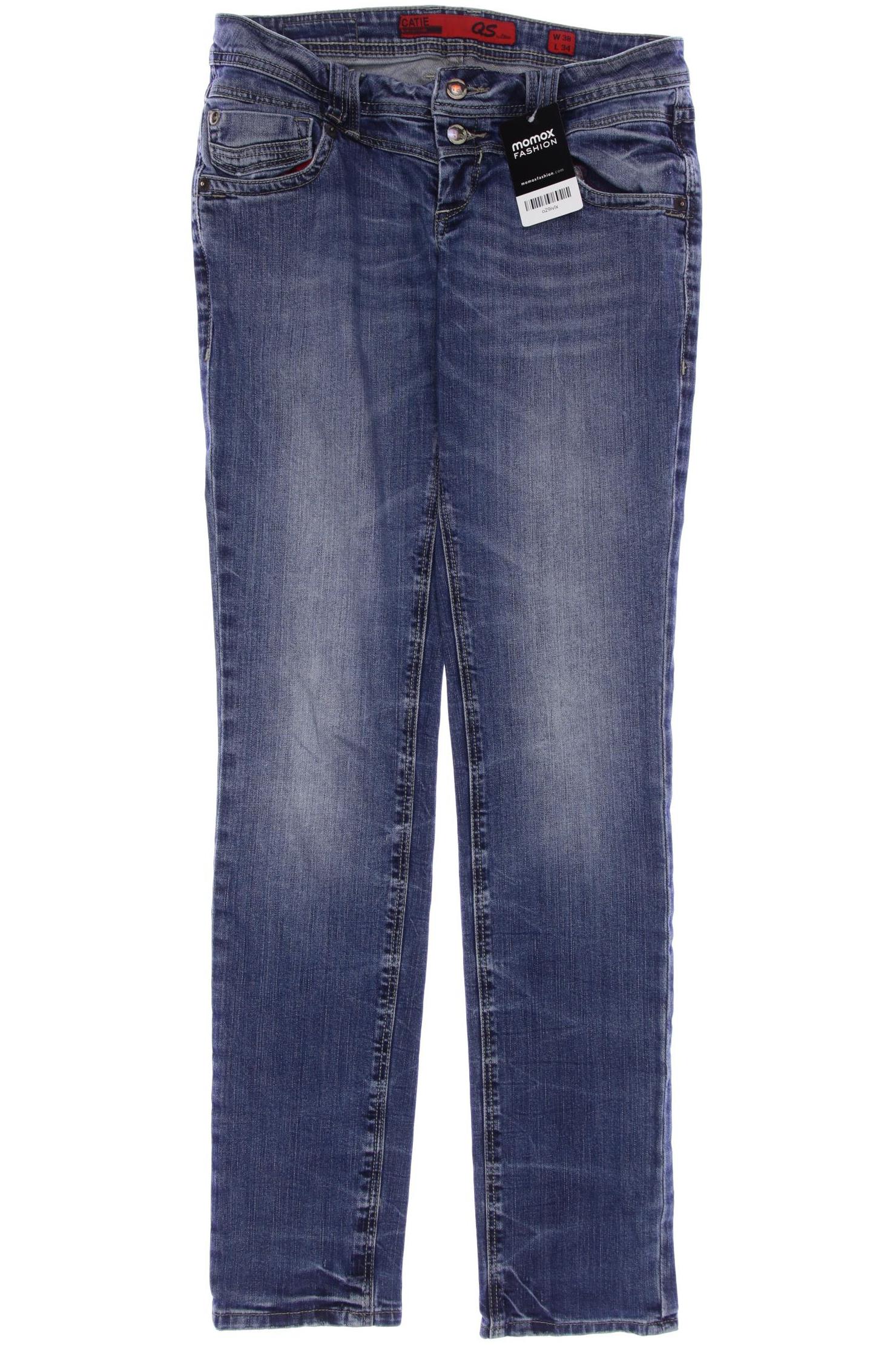 

s.Oliver Damen Jeans, blau