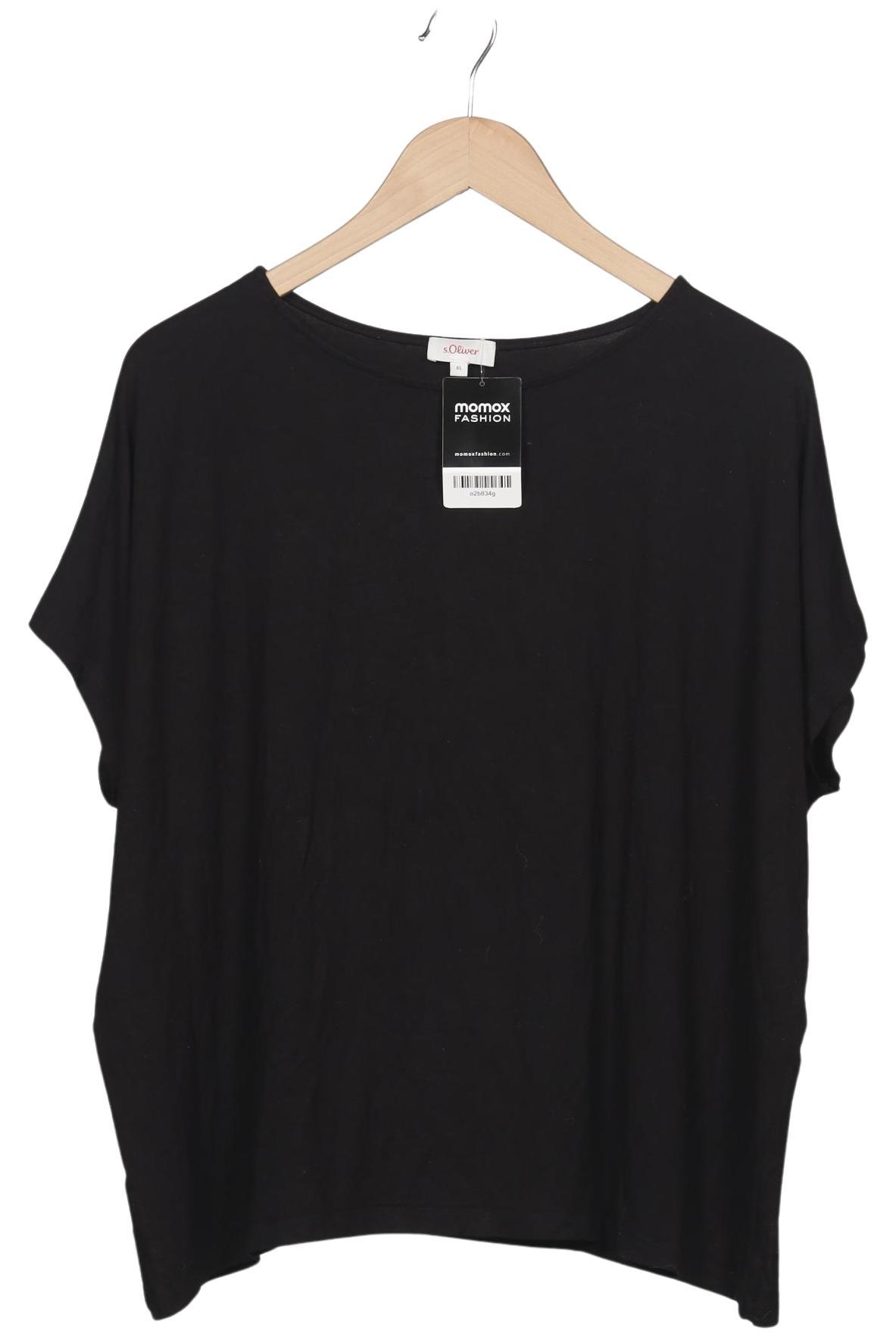 

s.Oliver Damen T-Shirt, schwarz, Gr. 44