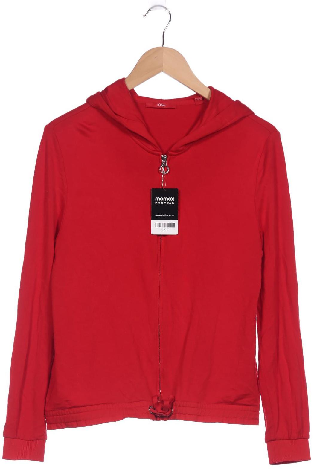 

s.Oliver Damen Kapuzenpullover, rot, Gr. 36