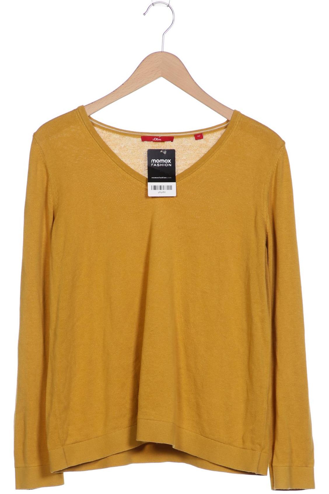 

s.Oliver Damen Pullover, gelb