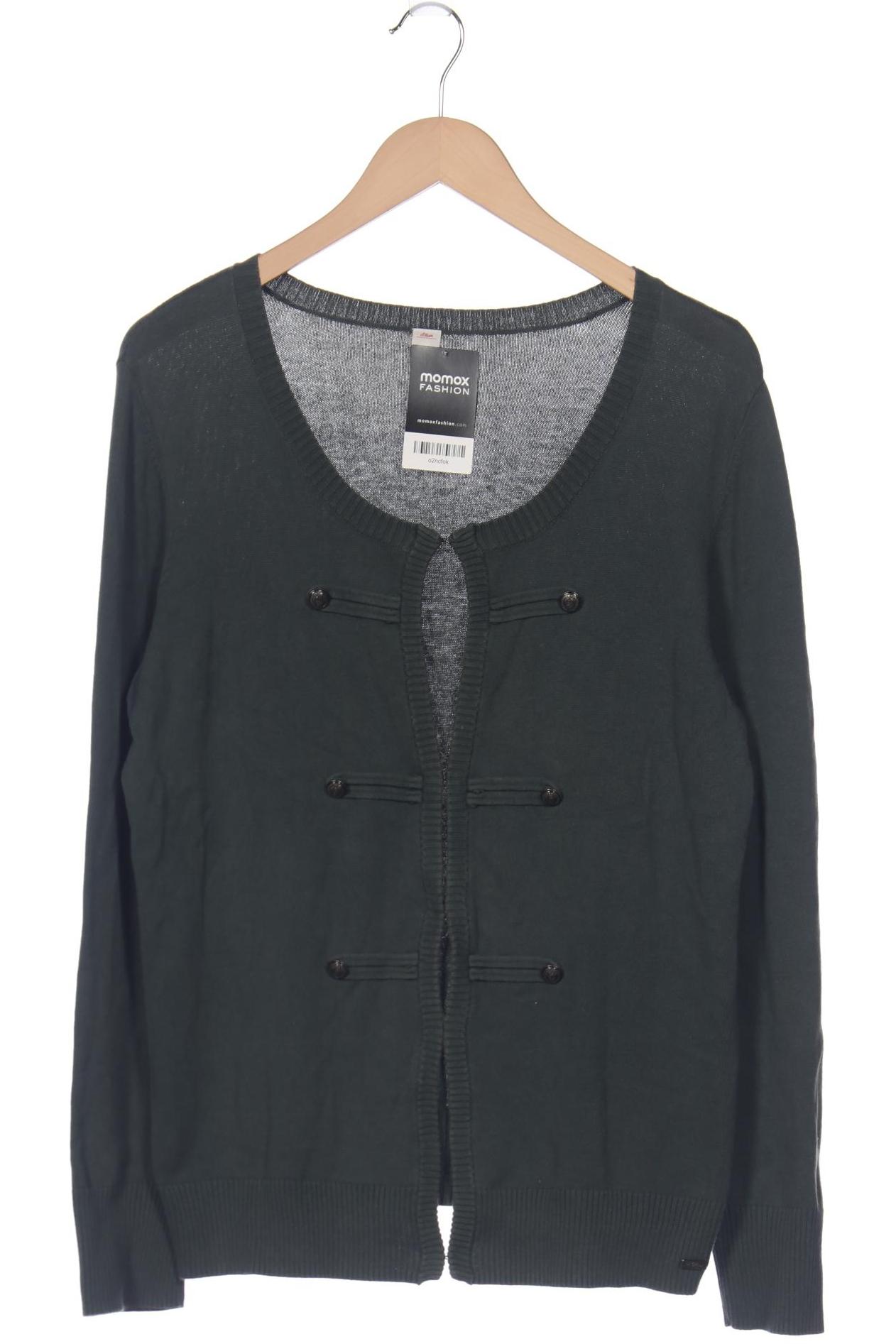 

s.Oliver Damen Strickjacke, grün