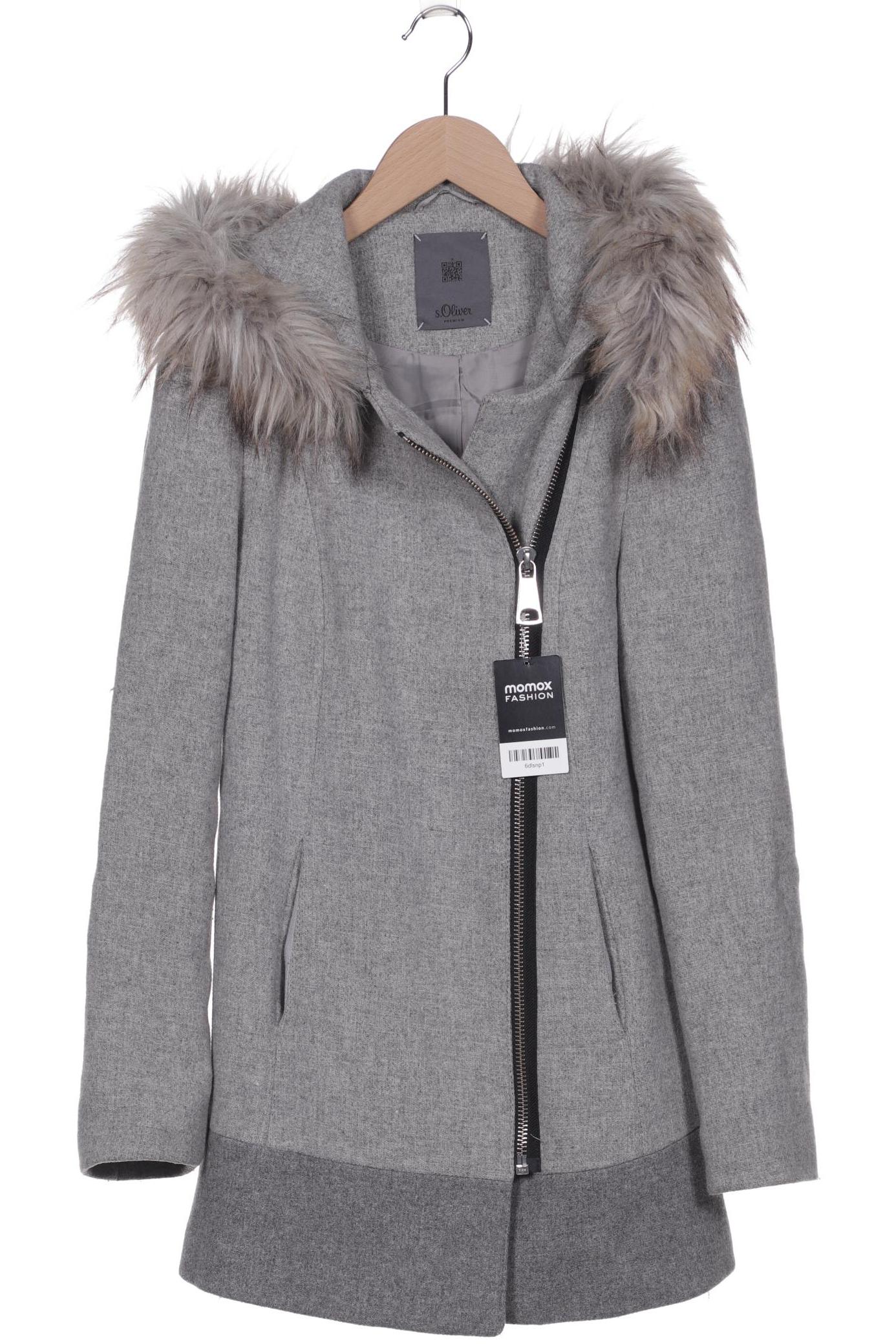 

s.Oliver Damen Mantel, grau