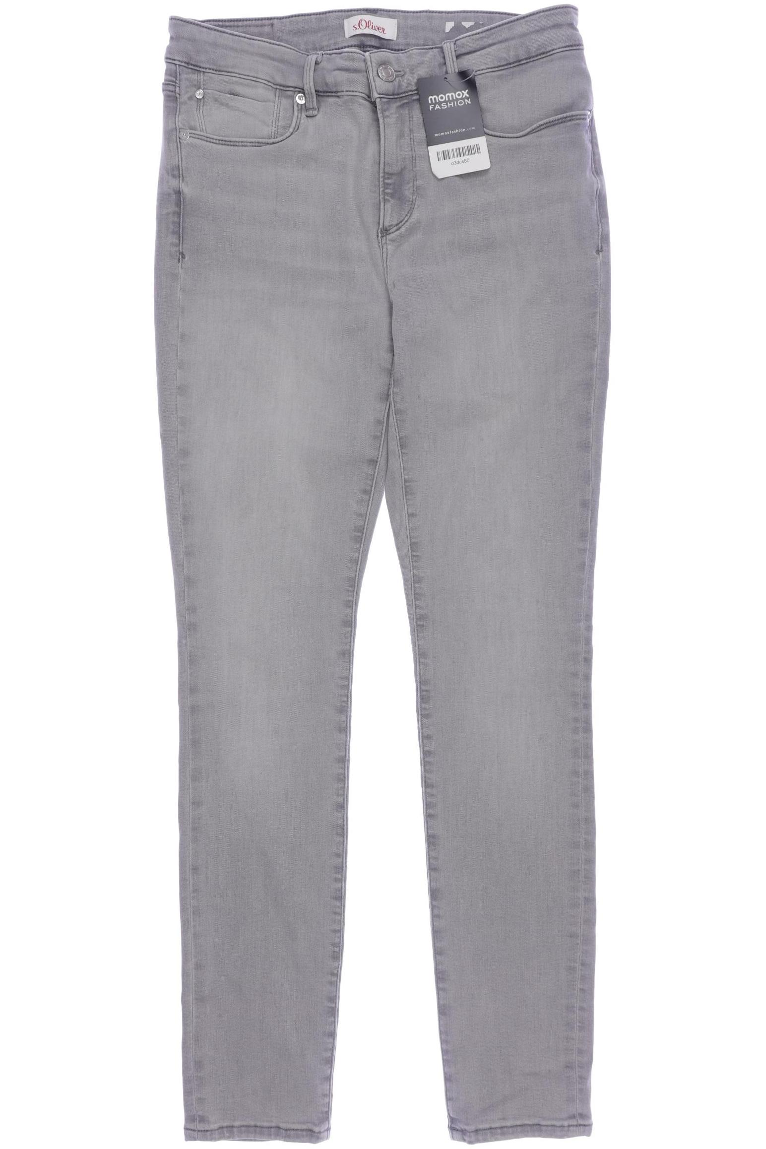 

s.Oliver Damen Jeans, grau, Gr. 38