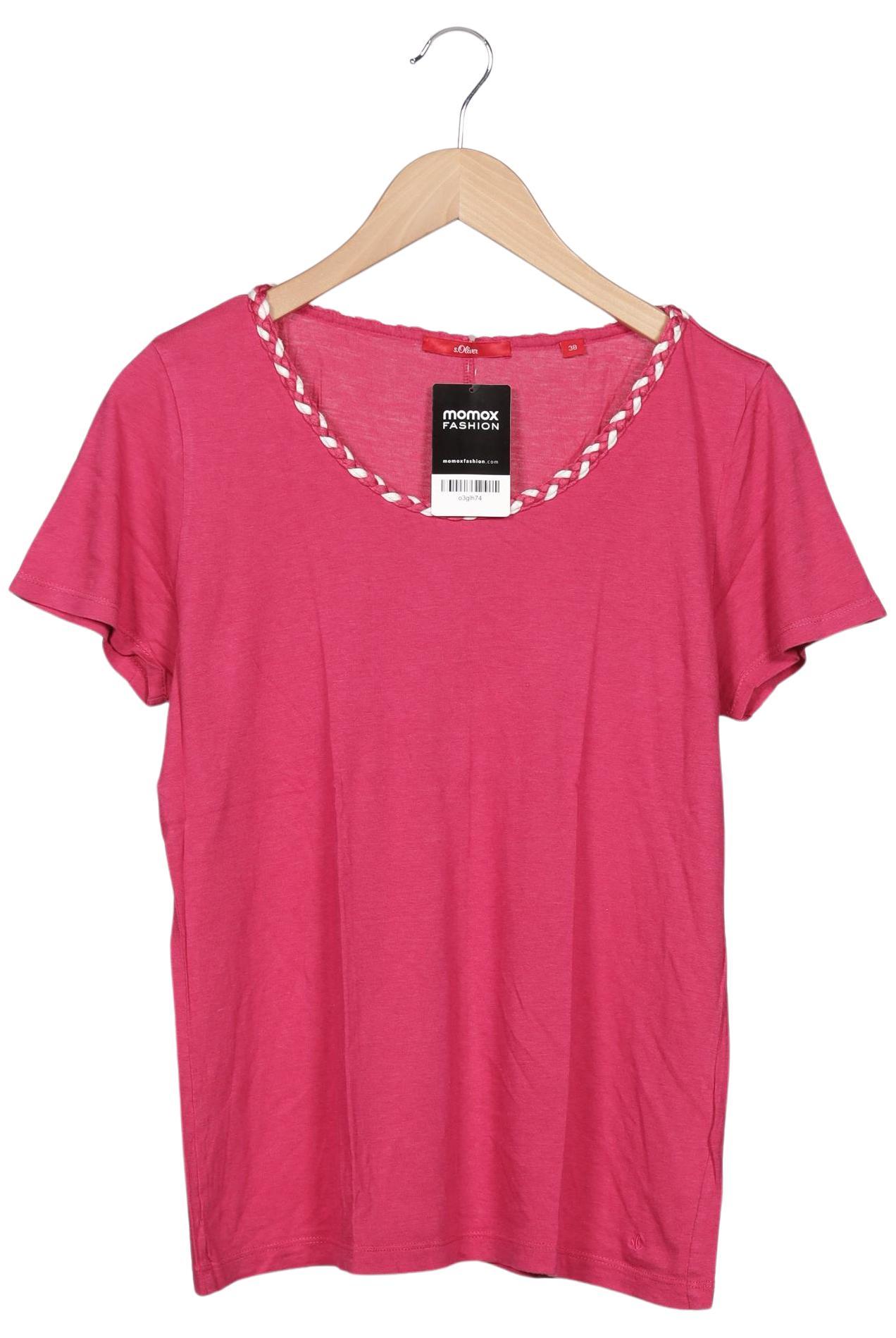 

s.Oliver Damen T-Shirt, pink, Gr. 38