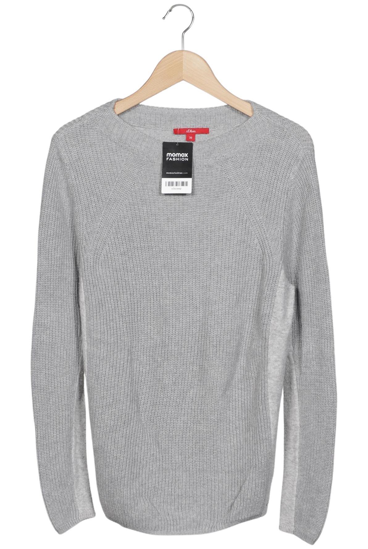 

s.Oliver Damen Pullover, grau, Gr. 38