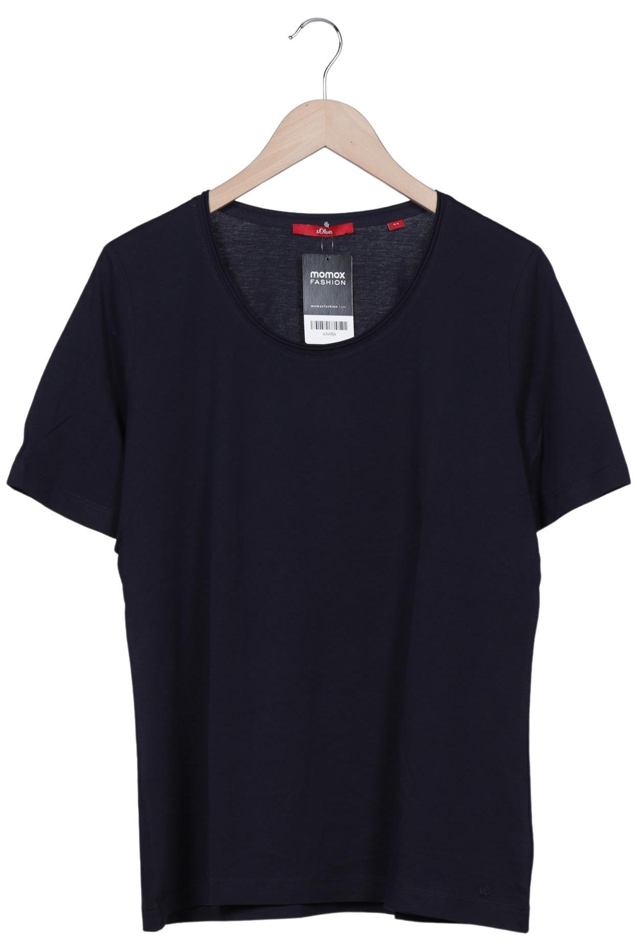 

s.Oliver Damen T-Shirt, marineblau, Gr. 44