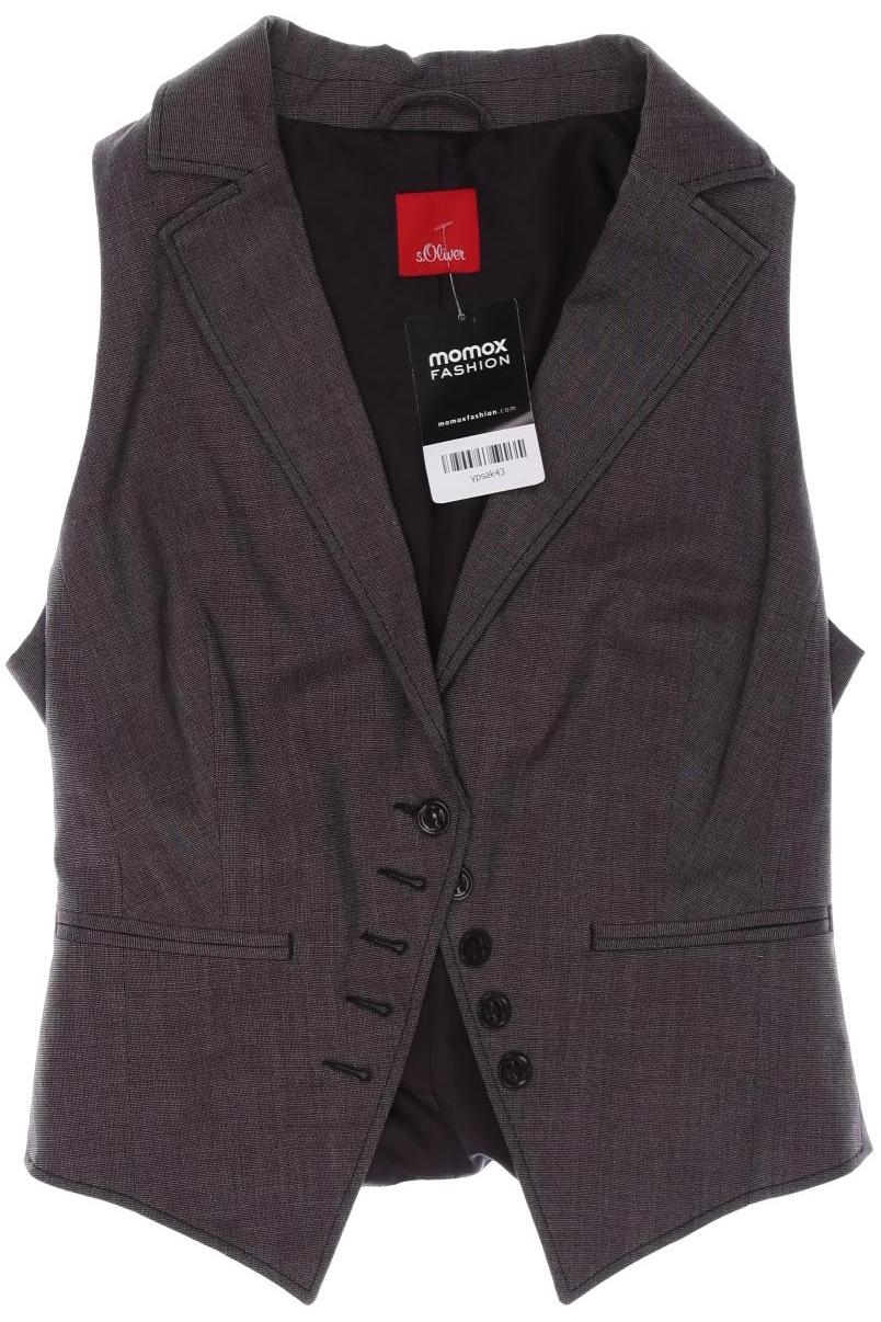 

s.Oliver Damen Weste, braun