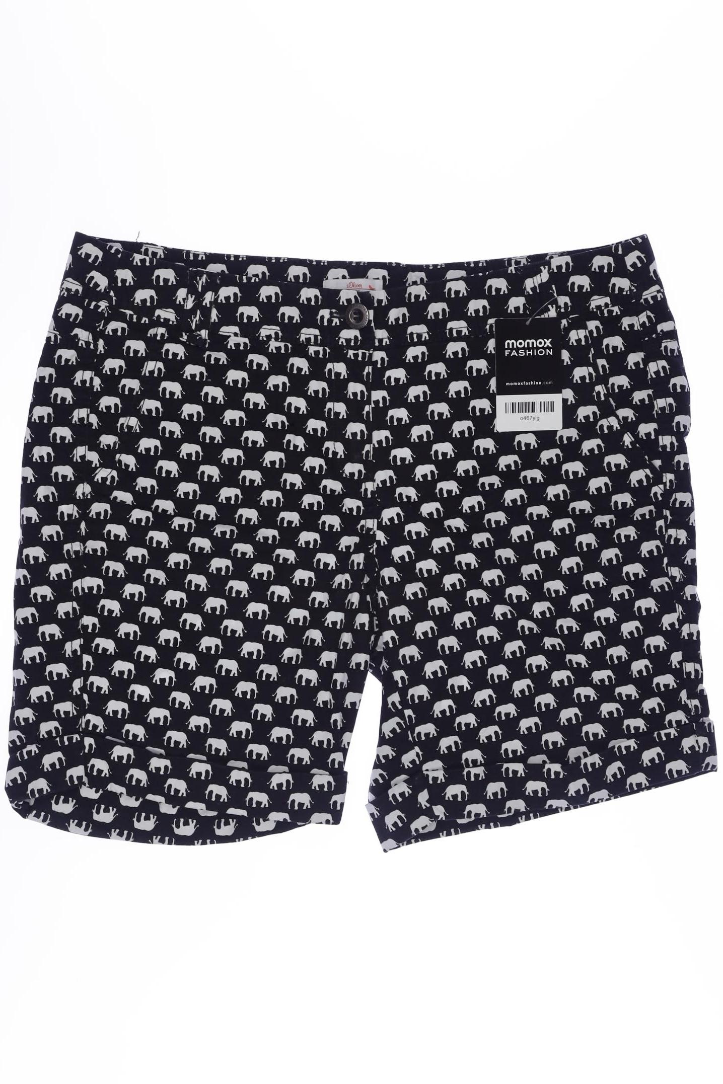 

s.Oliver Damen Shorts, schwarz, Gr. 40