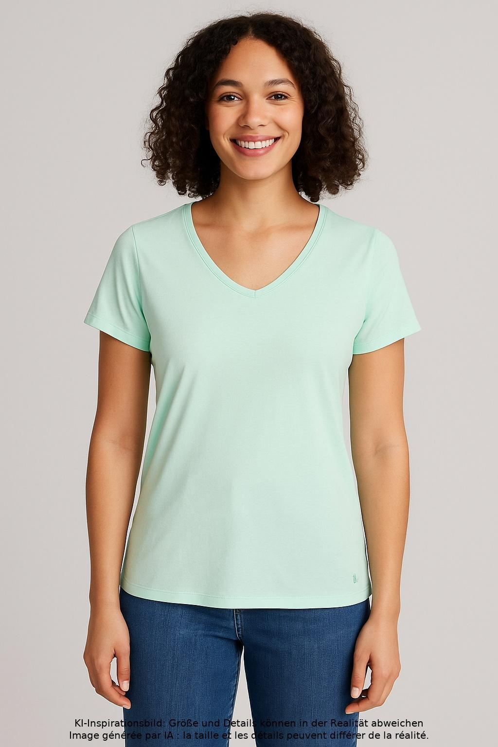 

s.Oliver Damen T-Shirt, hellgrün, Gr. 40