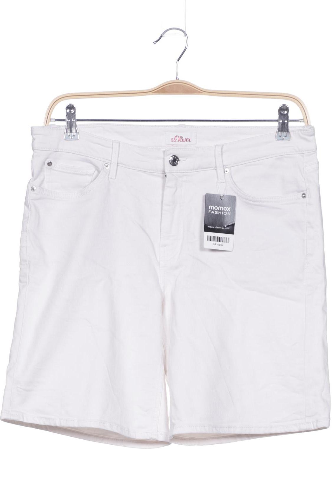 

s.Oliver Damen Shorts, weiß, Gr. 42