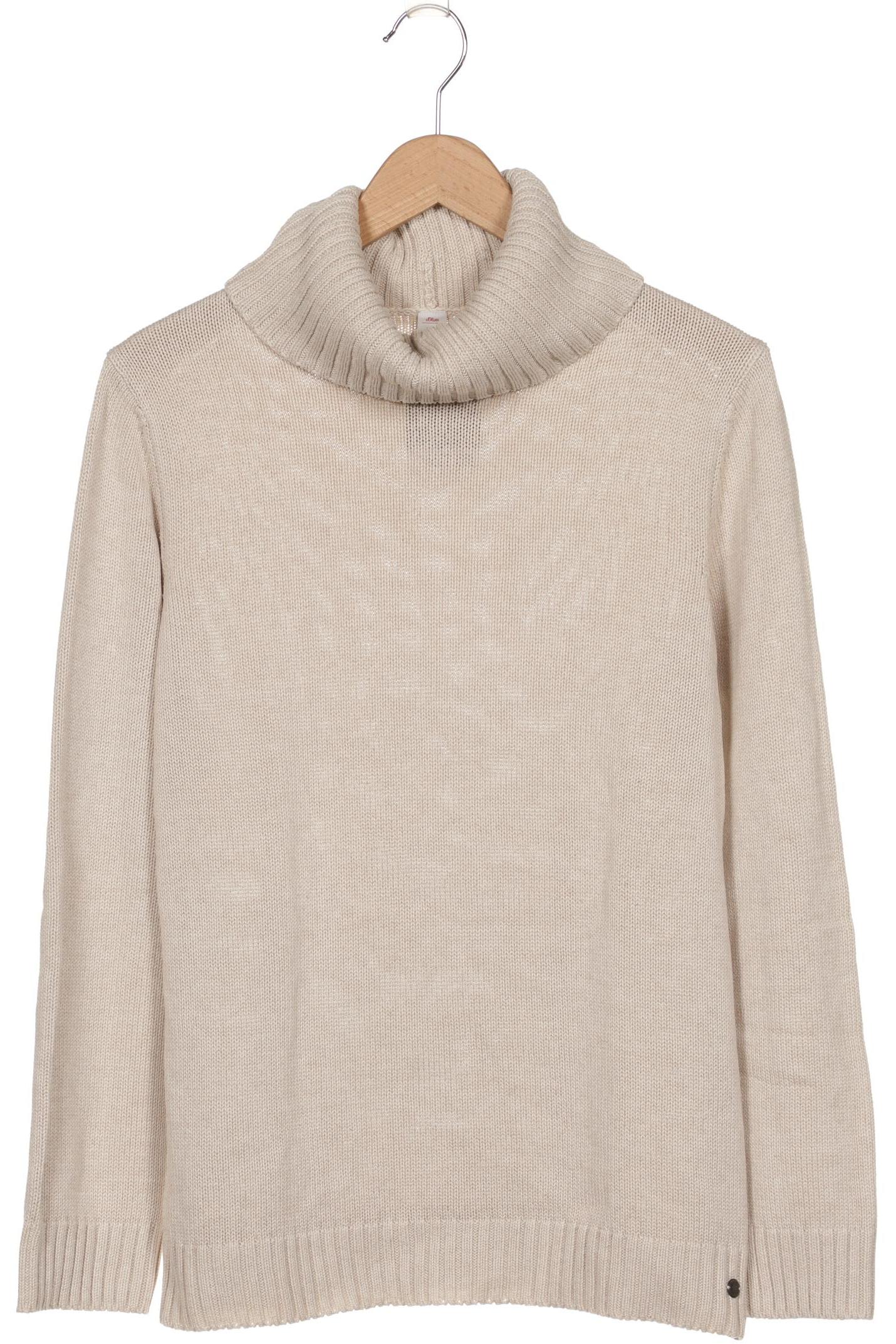 

s.Oliver Damen Pullover, beige, Gr. 44