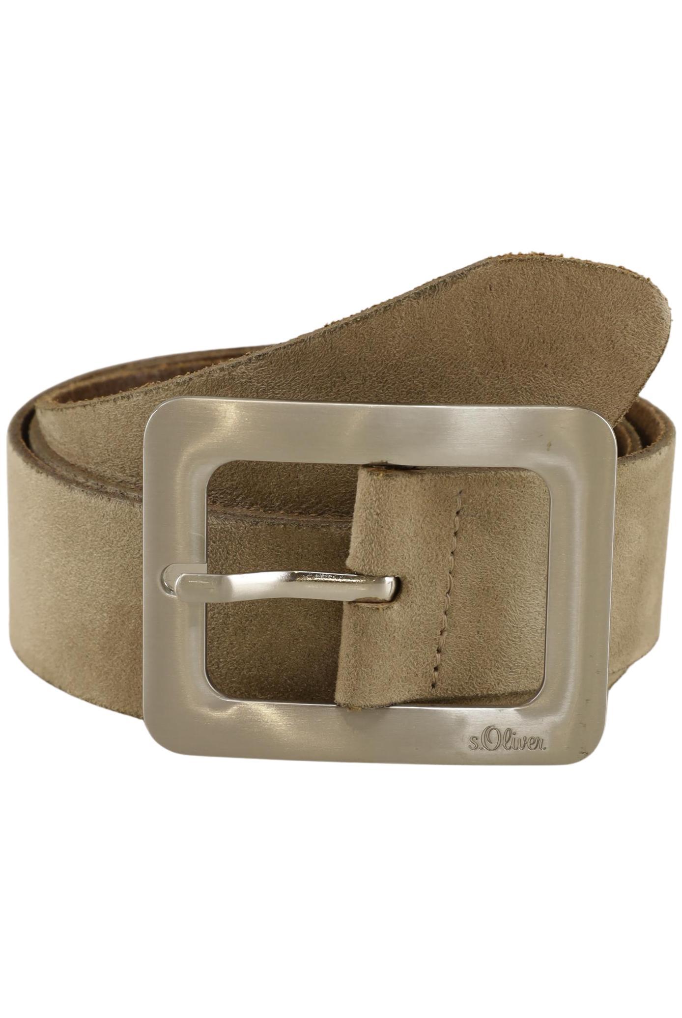 

s.Oliver Damen Gürtel, beige, Gr. 85