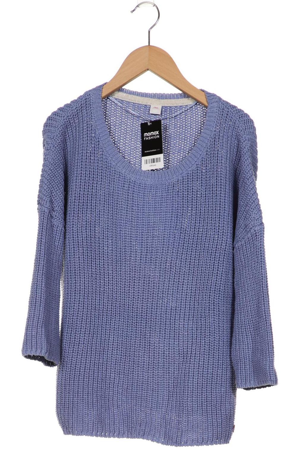 

s.Oliver Damen Pullover, blau