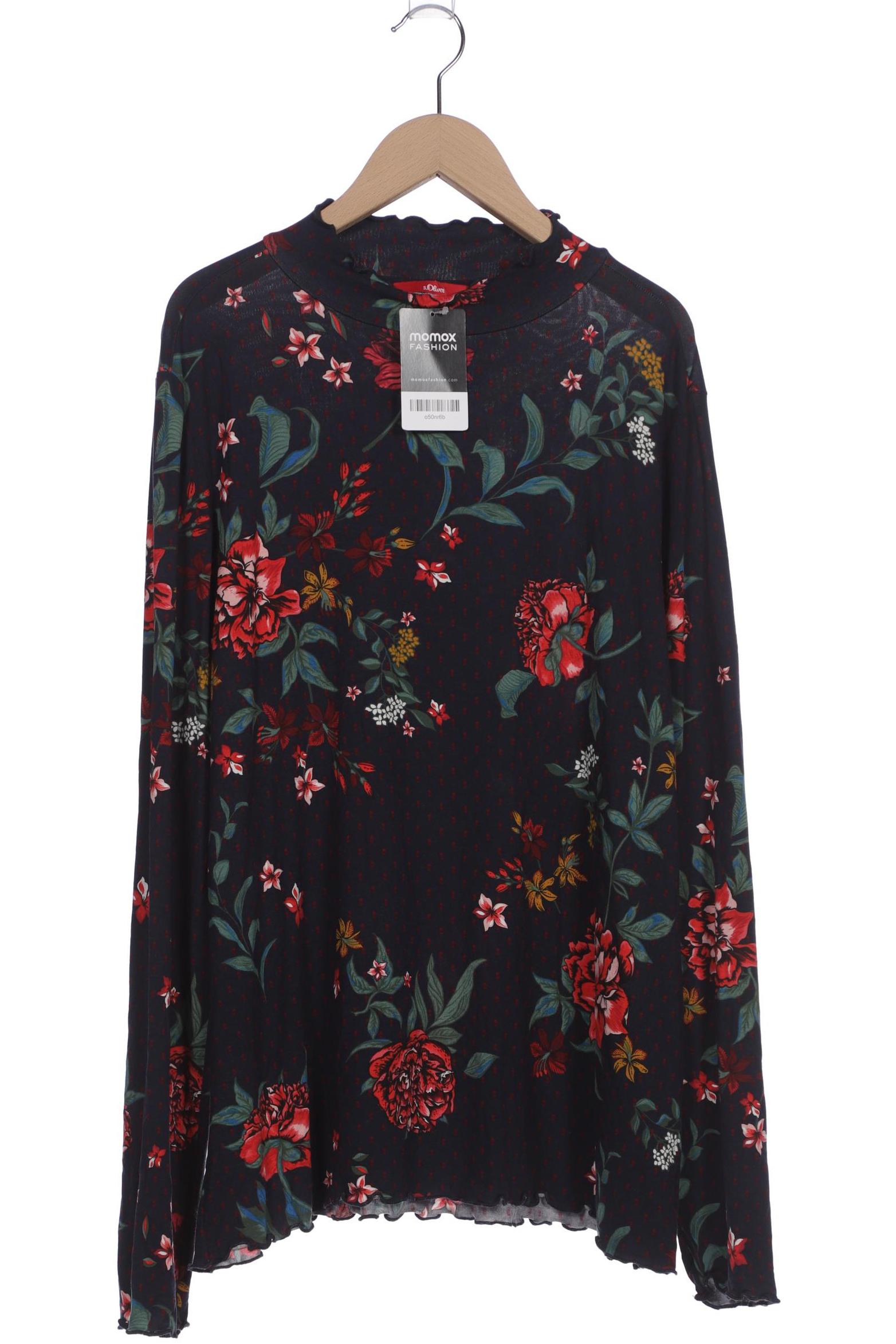 

s.Oliver Damen Langarmshirt, marineblau, Gr. 46