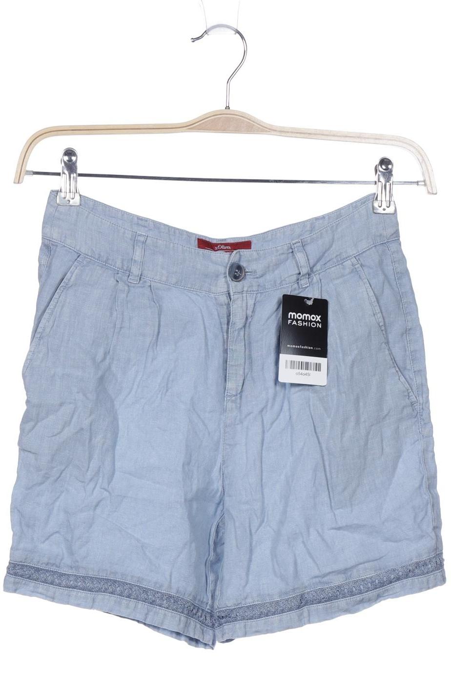 

s.Oliver Damen Shorts, blau, Gr. 26