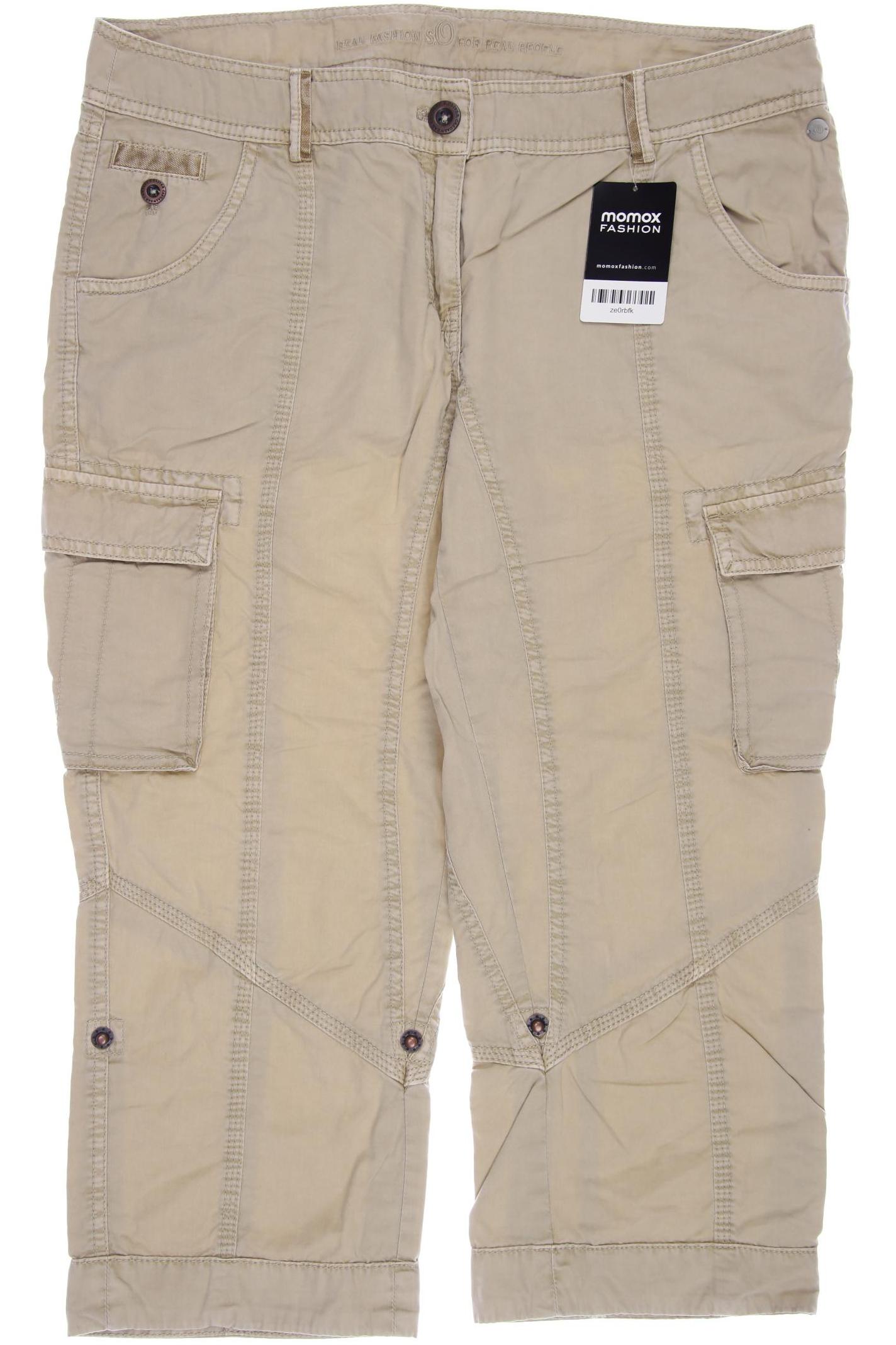 

s.Oliver Damen Stoffhose, beige, Gr. 40