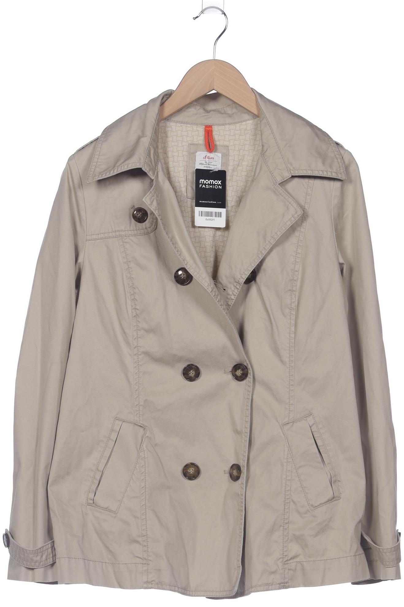 

s.Oliver Damen Jacke, beige, Gr. 40
