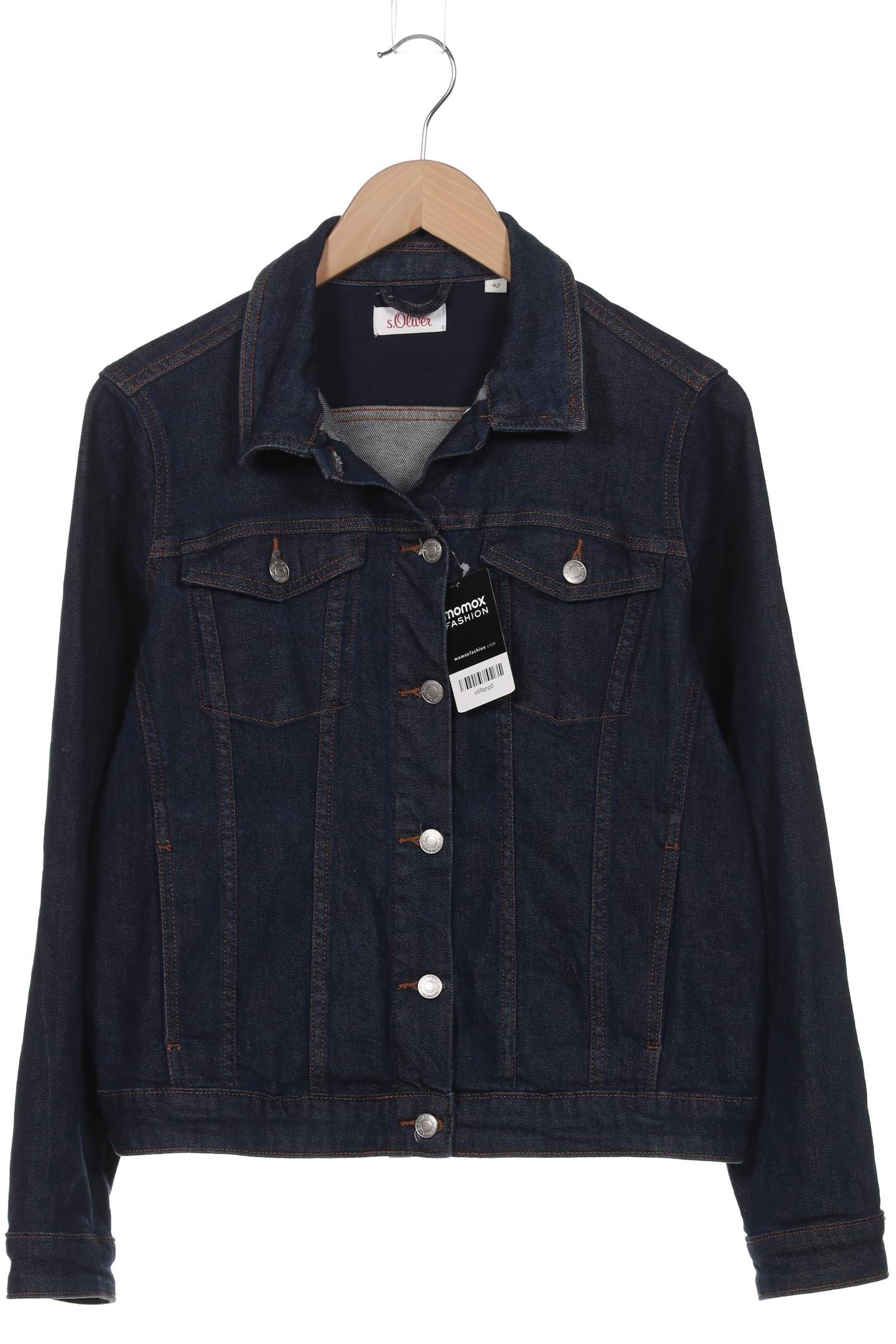 

s.Oliver Damen Jacke, blau, Gr. 42