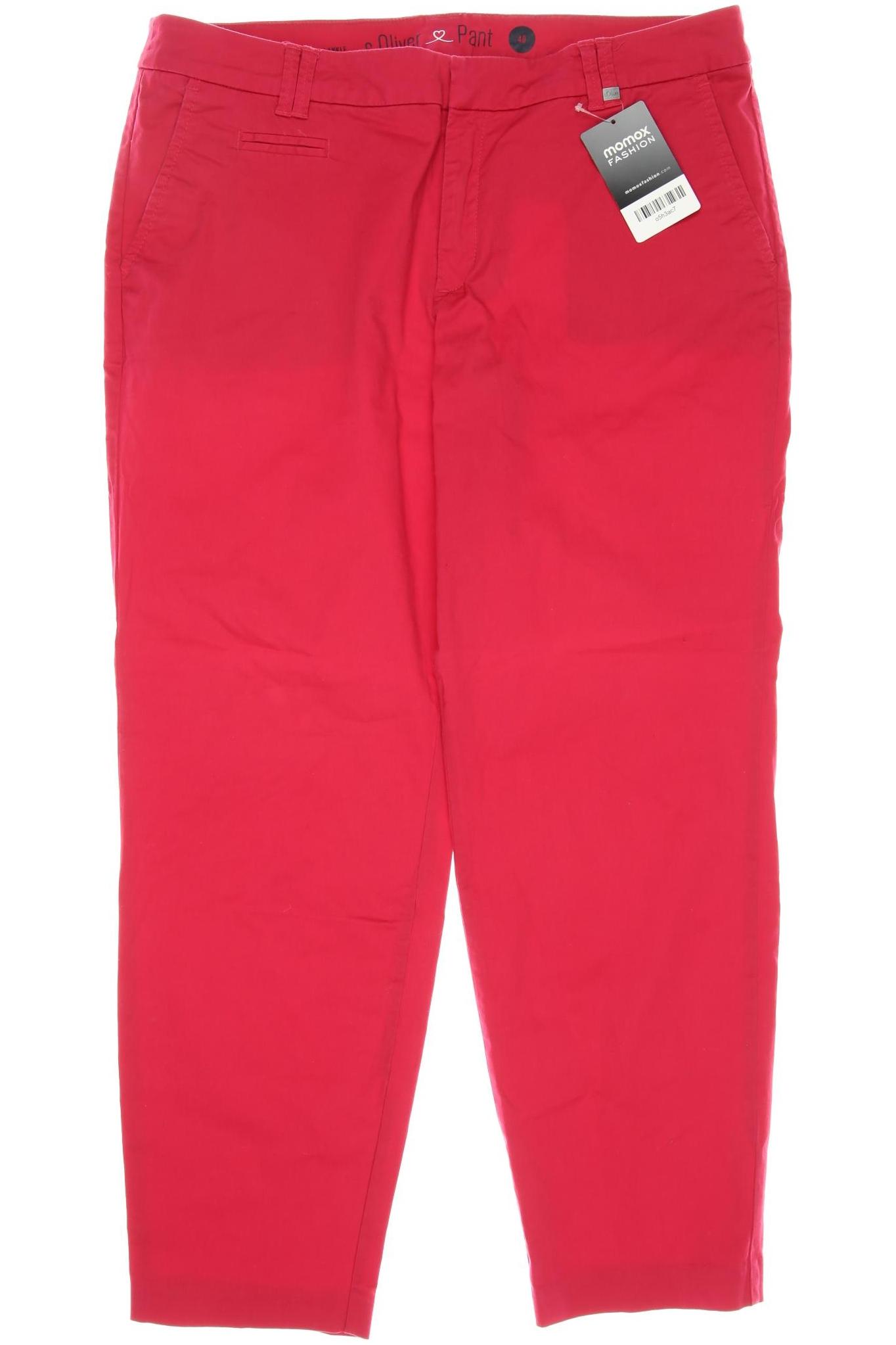 

s.Oliver Damen Stoffhose, pink, Gr. 40