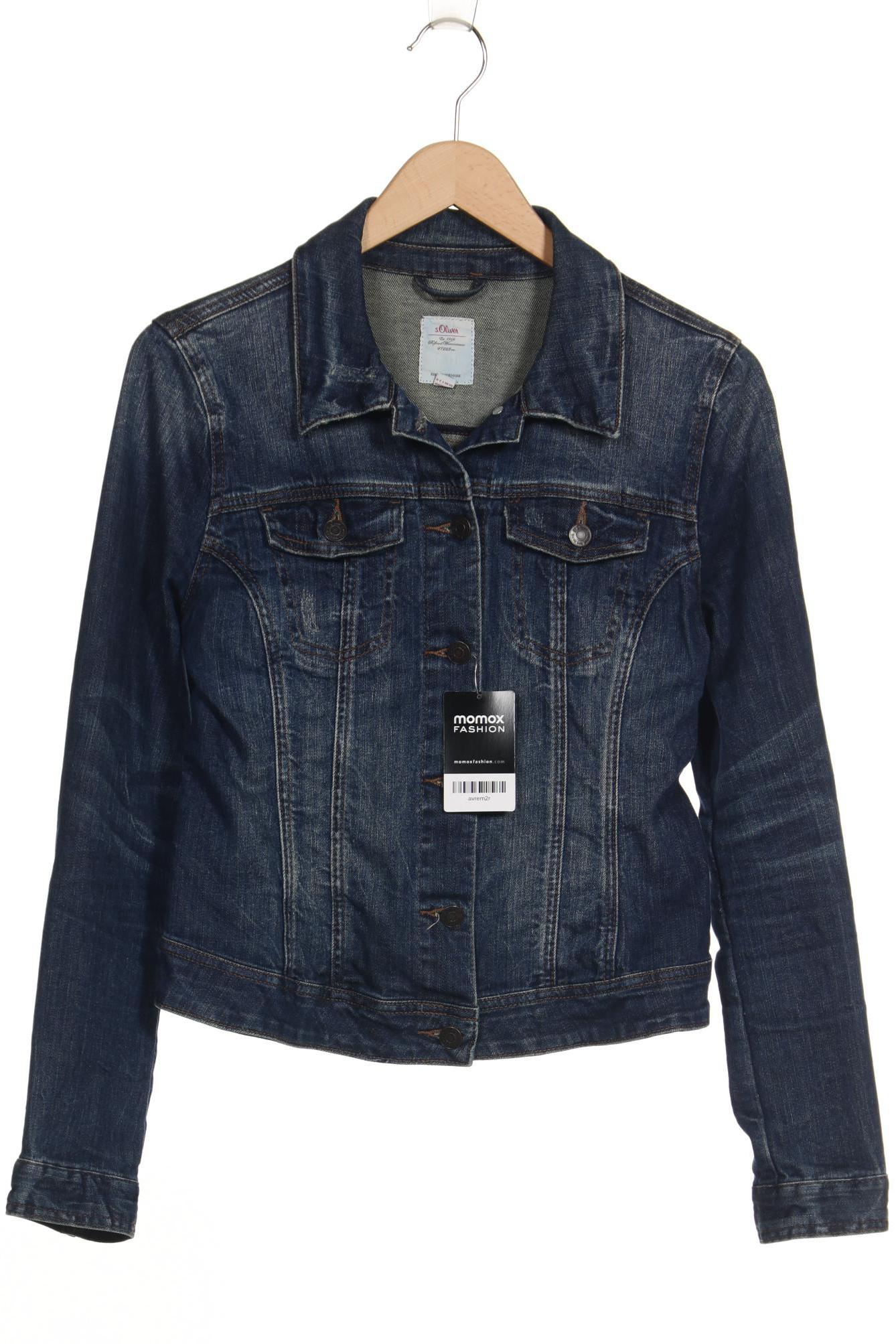 

s.Oliver Damen Jacke, blau, Gr. 40