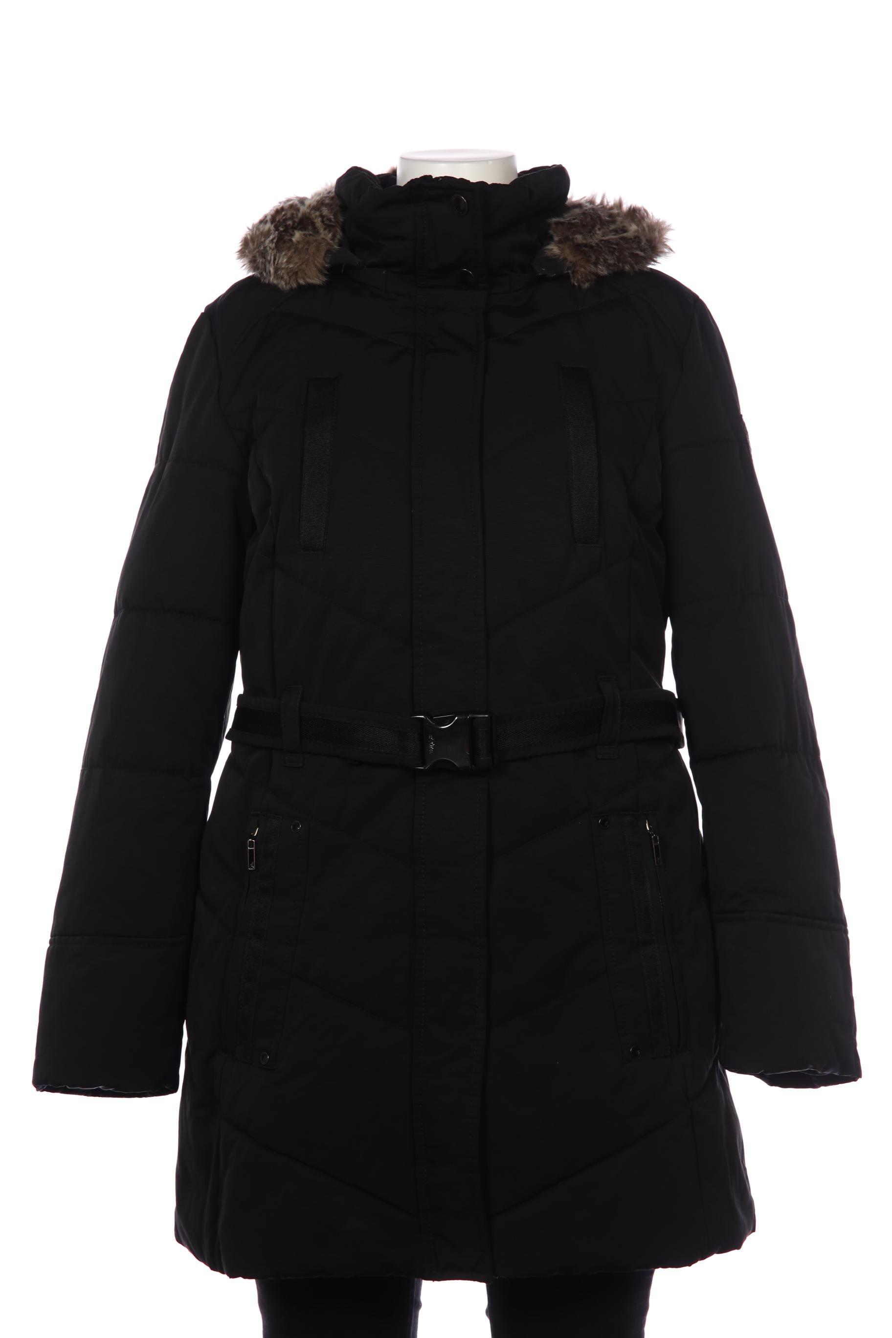 

s.Oliver Damen Mantel, schwarz, Gr. 42