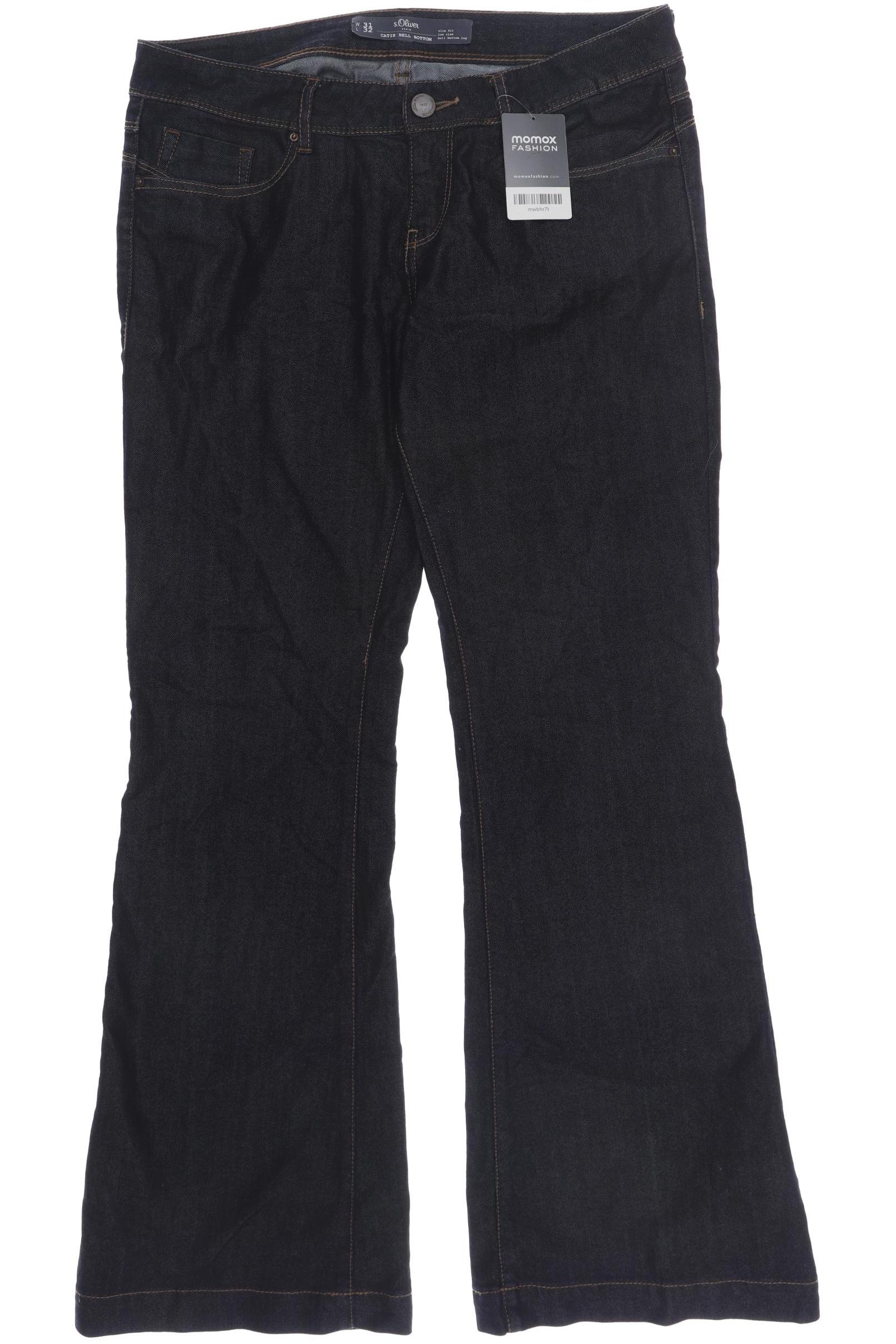 

s.Oliver Damen Jeans, marineblau