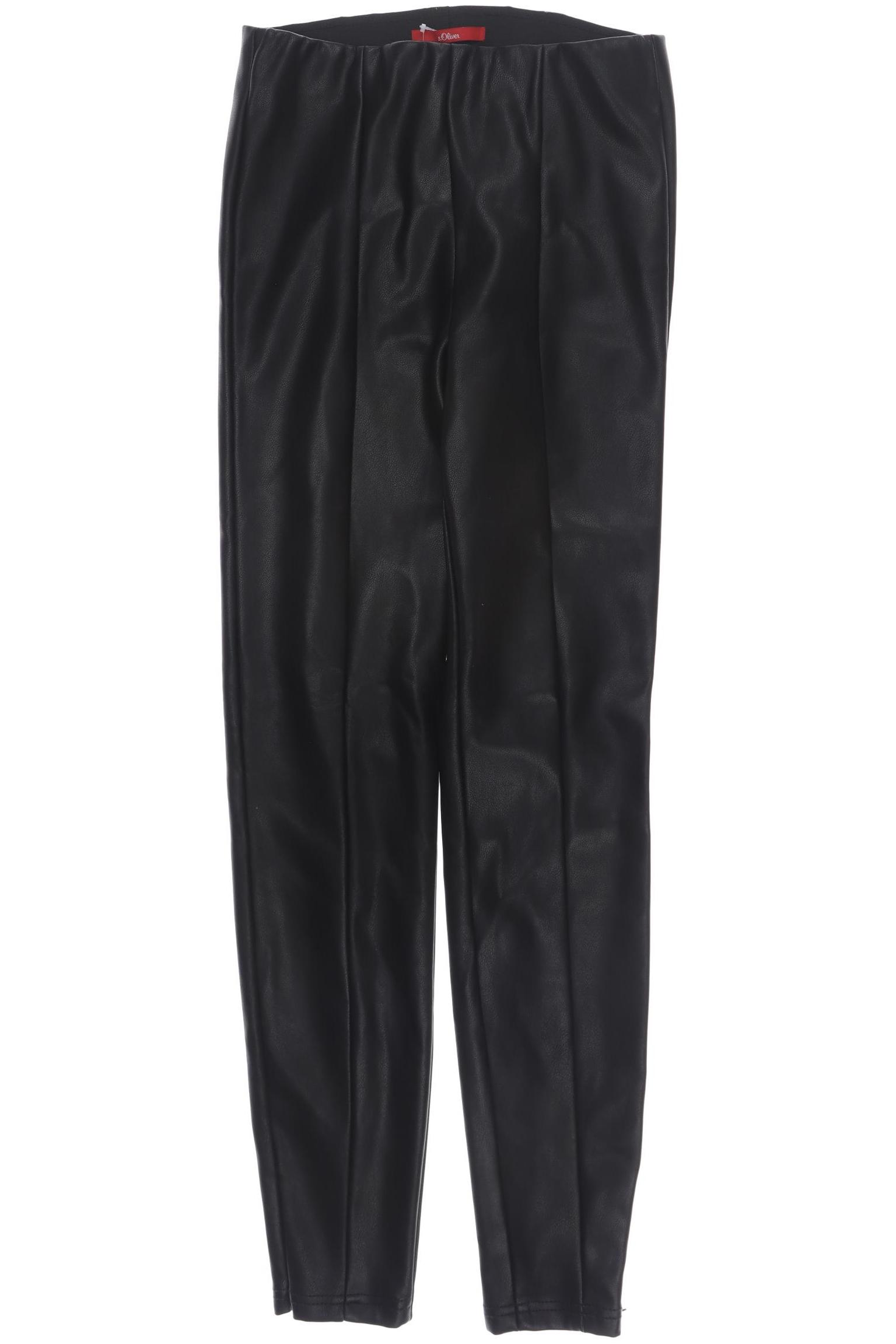 

s.Oliver Damen Stoffhose, schwarz